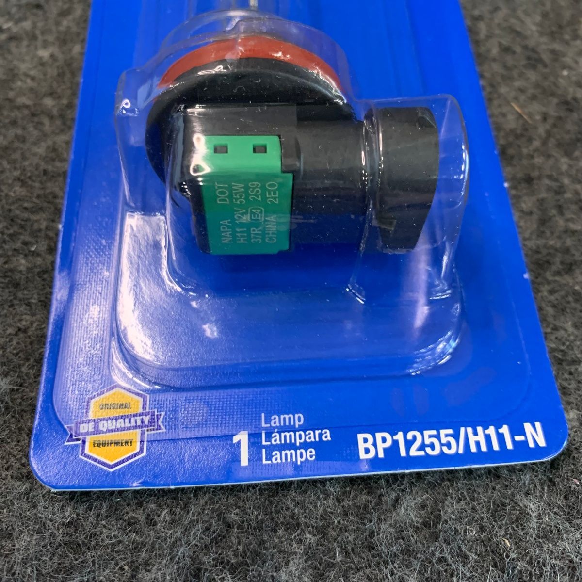 NAPA BP1255/H11-N Headlamp Replacement Bulb 12V 55W - Photo 3