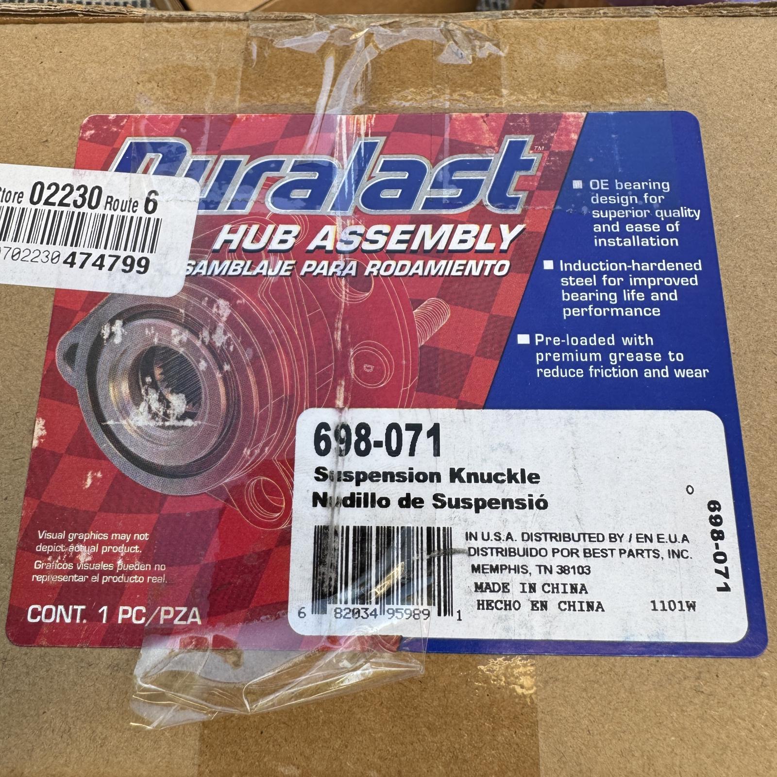 Dorman 698-071 Front Left Knuckle 07-14 Tahoe Silverado 1500 Yukon Escalade - Photo 3