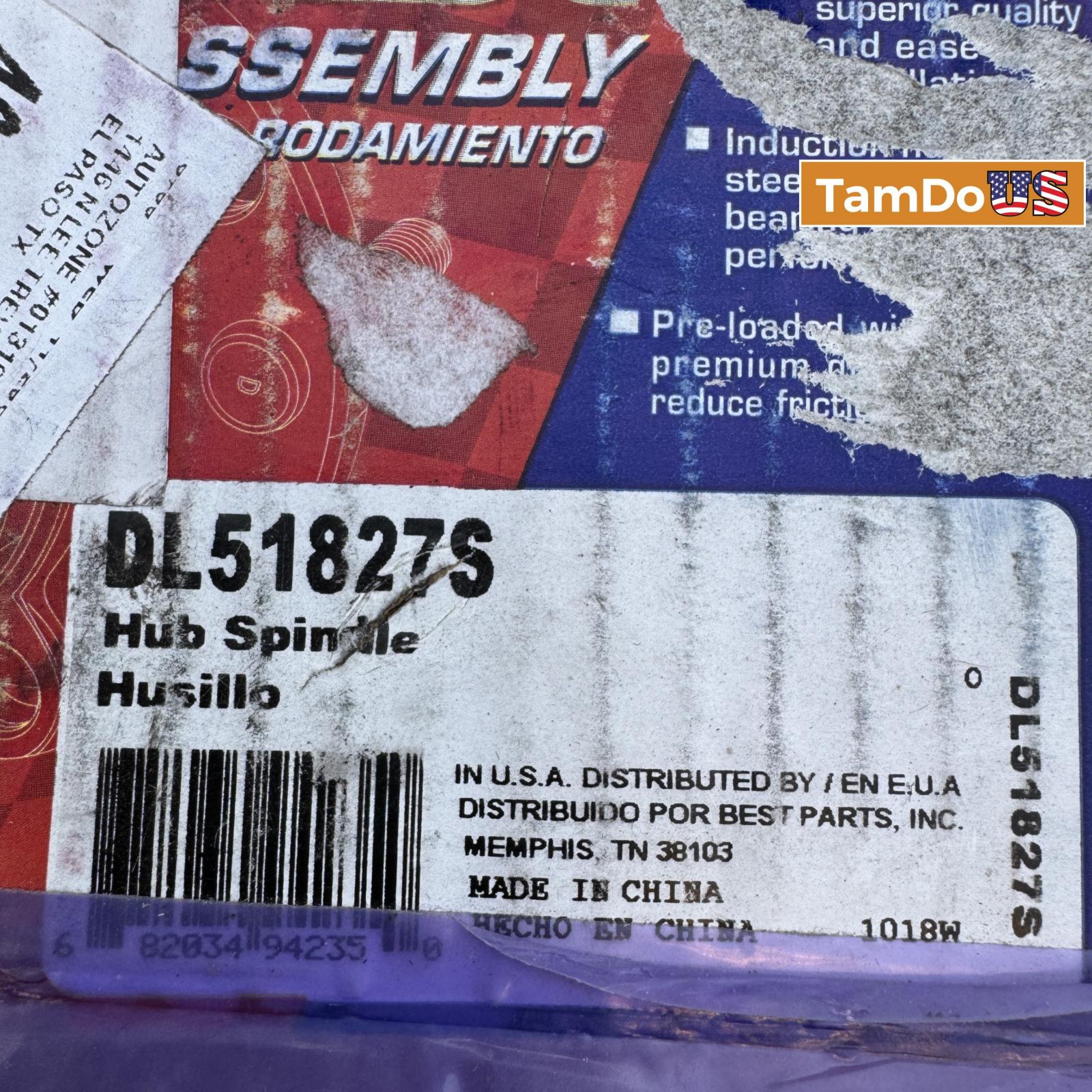 Duralast DL51827S Front Wheel Bearing Repair Kit 00-11 Focus 04-13 Mazda 3 - Photo 3