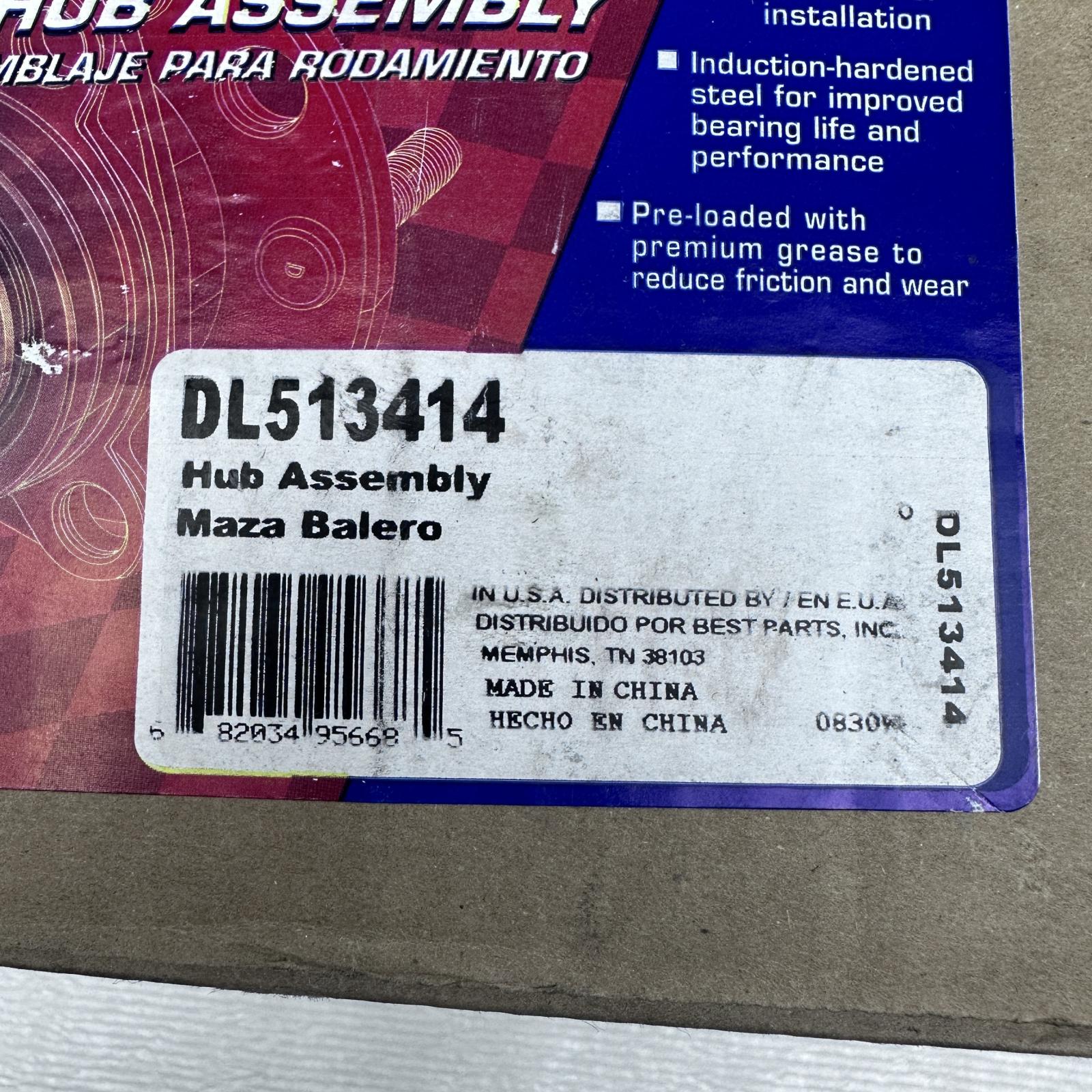 Duralast DL513414 Front Wheel Hub 5-Lug 5x120 Non-ABS BMW 3-Series - Photo 4