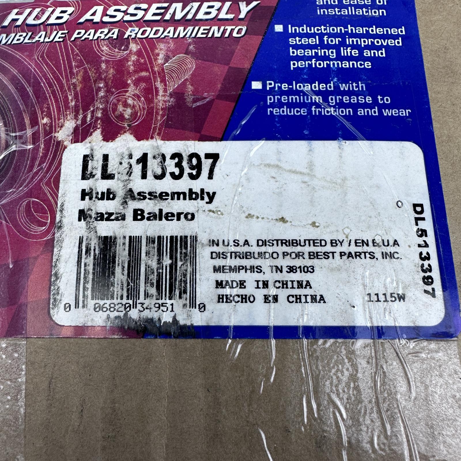 Duralast DL513397 Front Wheel Hub Assy 07-18 Altima 09-14 Maxima 5-Lug NON-ABS - Photo 3