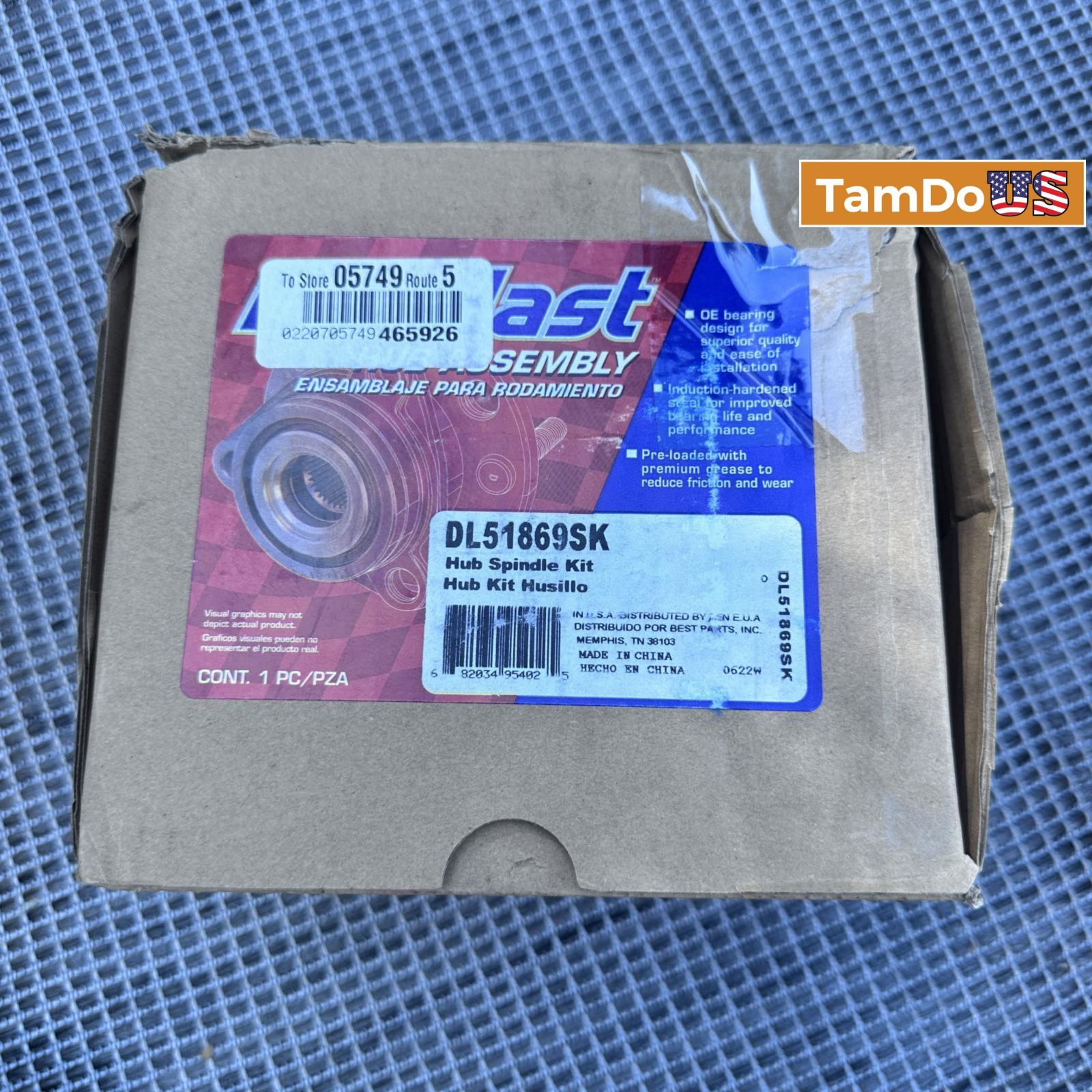 Duralast DL51869SK Rear Hub Bearing Repair Kit 08-20 Grand Caravan Town & Country - Photo 4