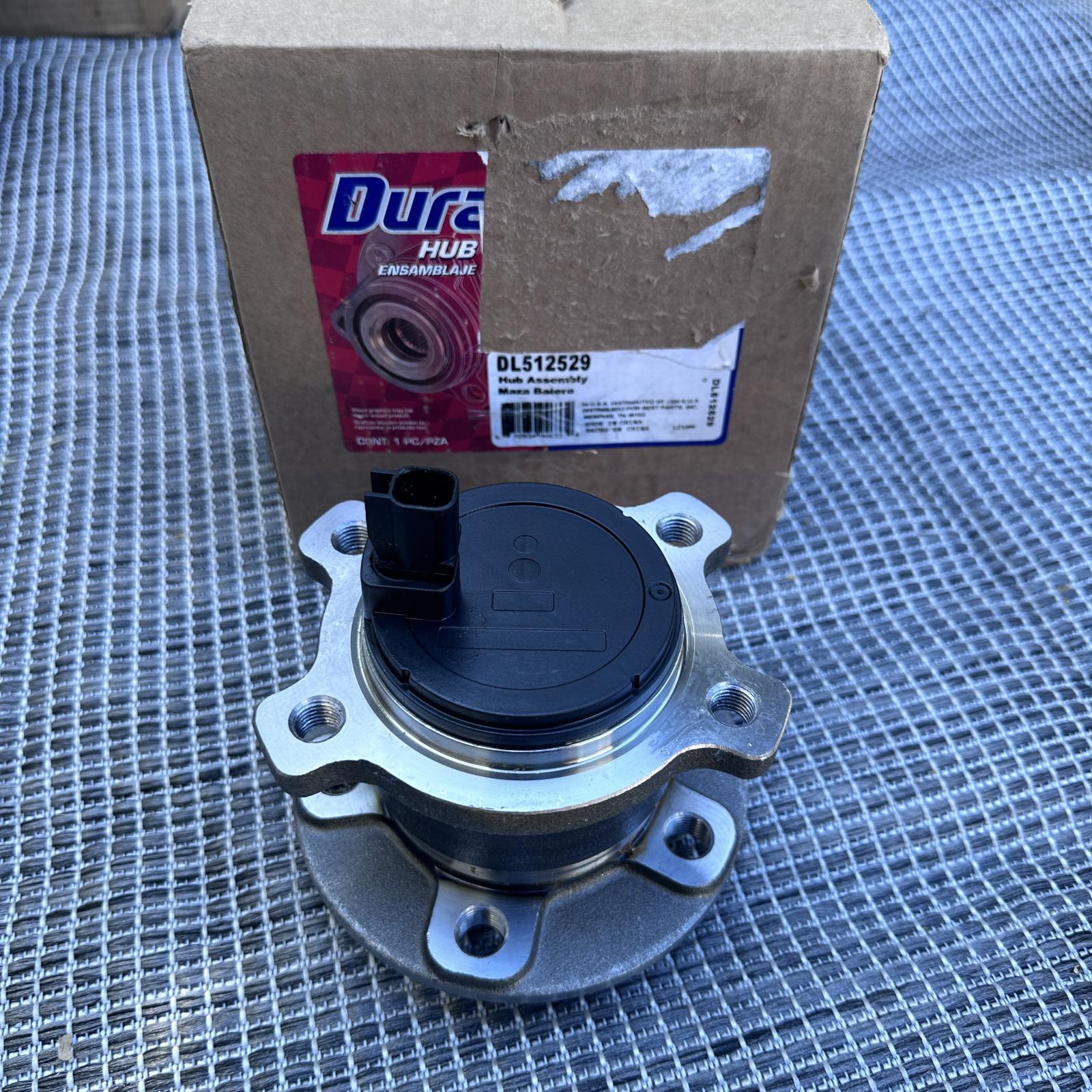 Duralast DL512529 Rear Hub Assy 07-17 Camry 07-12 ES350 4-Bolt Flange 5 Lug - Photo 2