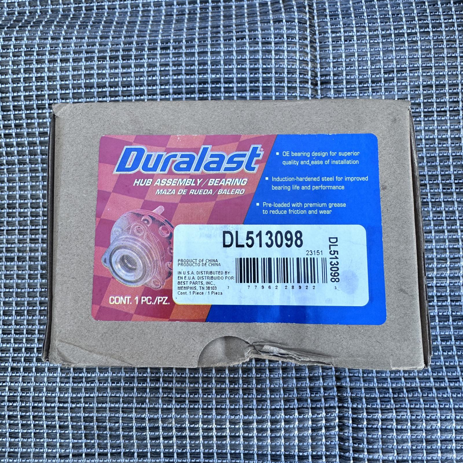 Duralast DL513098 Front Wheel Bearing for 90-97 Honda Accord 97-99 Acura CL - Photo 3