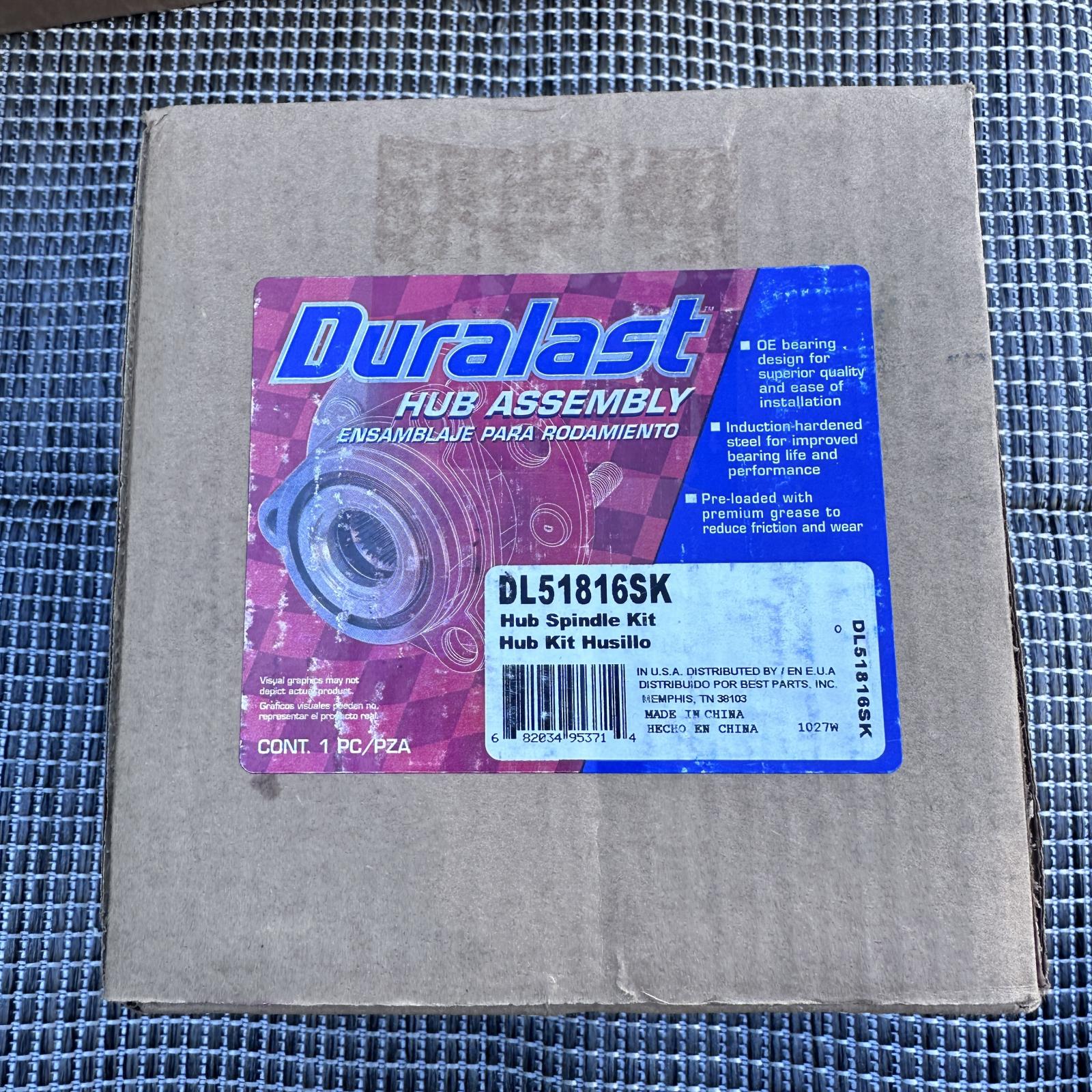 Duralast DL51816SK Rear Wheel Hub Bearing Repair Kit - Photo 2
