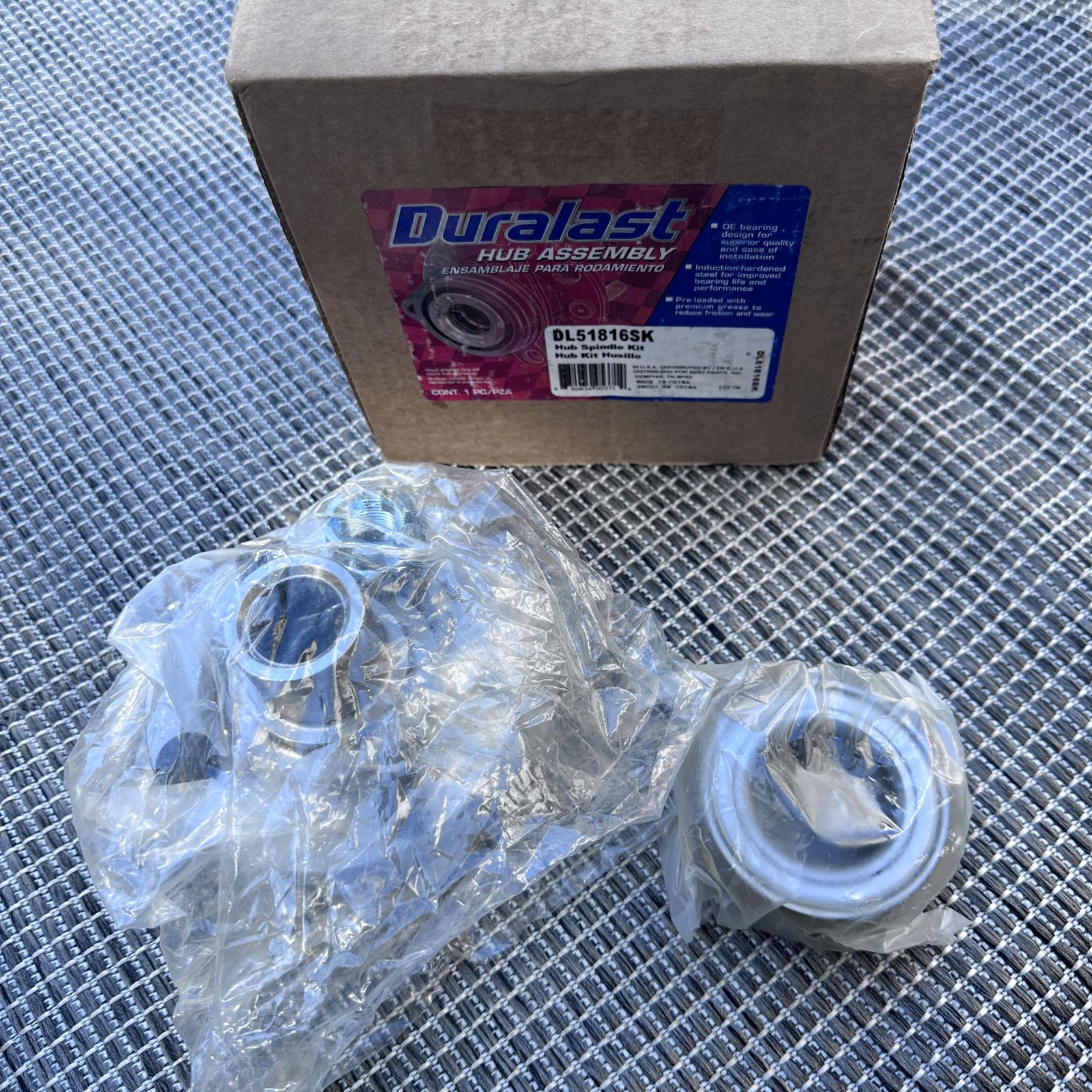 Duralast DL51816SK Rear Wheel Hub Bearing Repair Kit - Photo 3