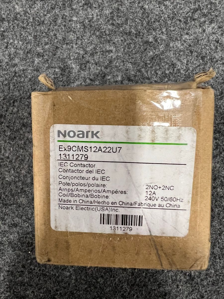 Noark EX9CMS12A22U7 IEC Contactor 12A 24V AC - Photo 5
