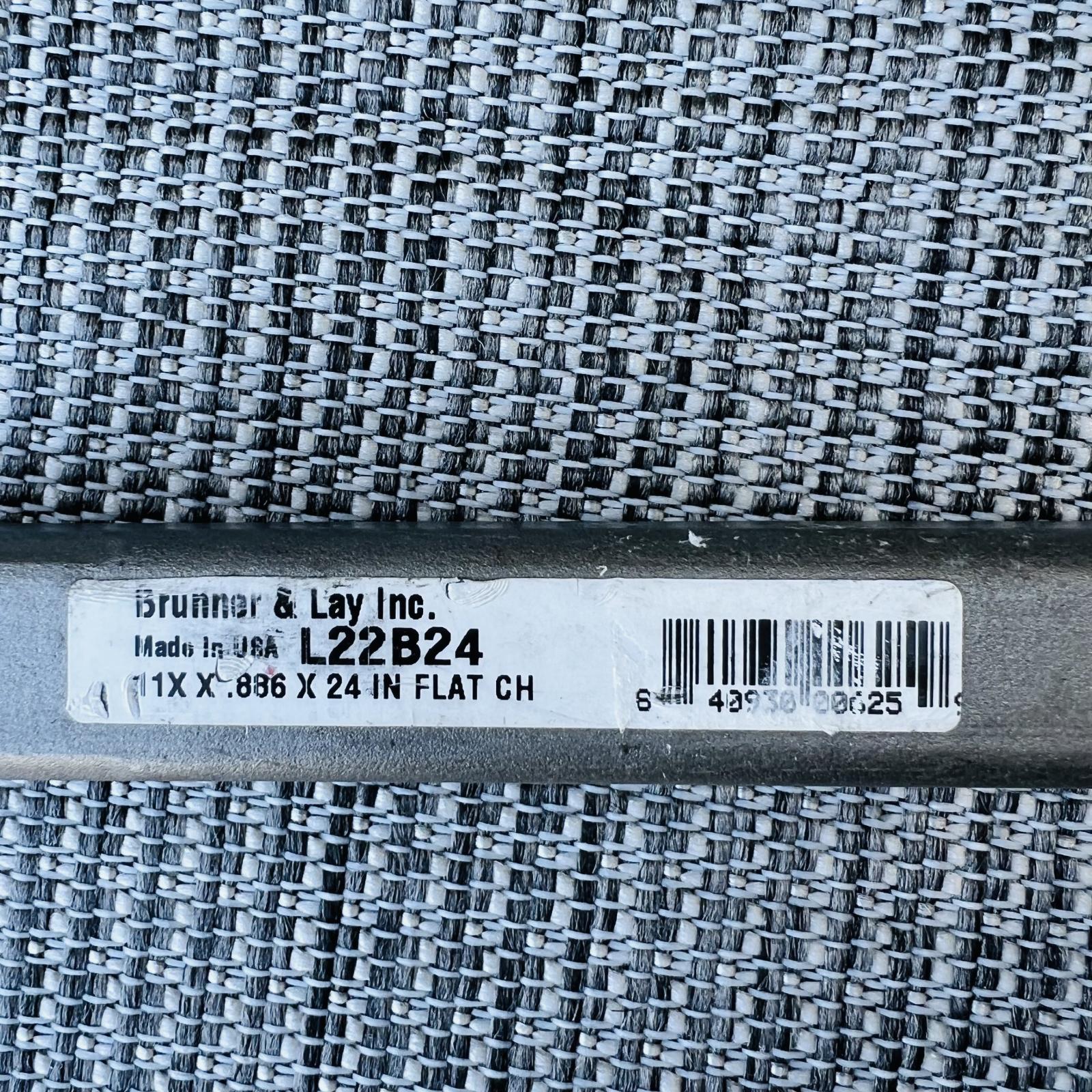 BRUNNER & LAY 11X x .886 x 24 IN FLAT CH - Photo 5