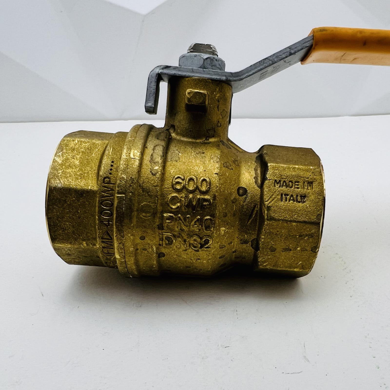 Parker Ball Valve – 600 CWP PN40, Full Port, Threaded Brass Body - Photo 5