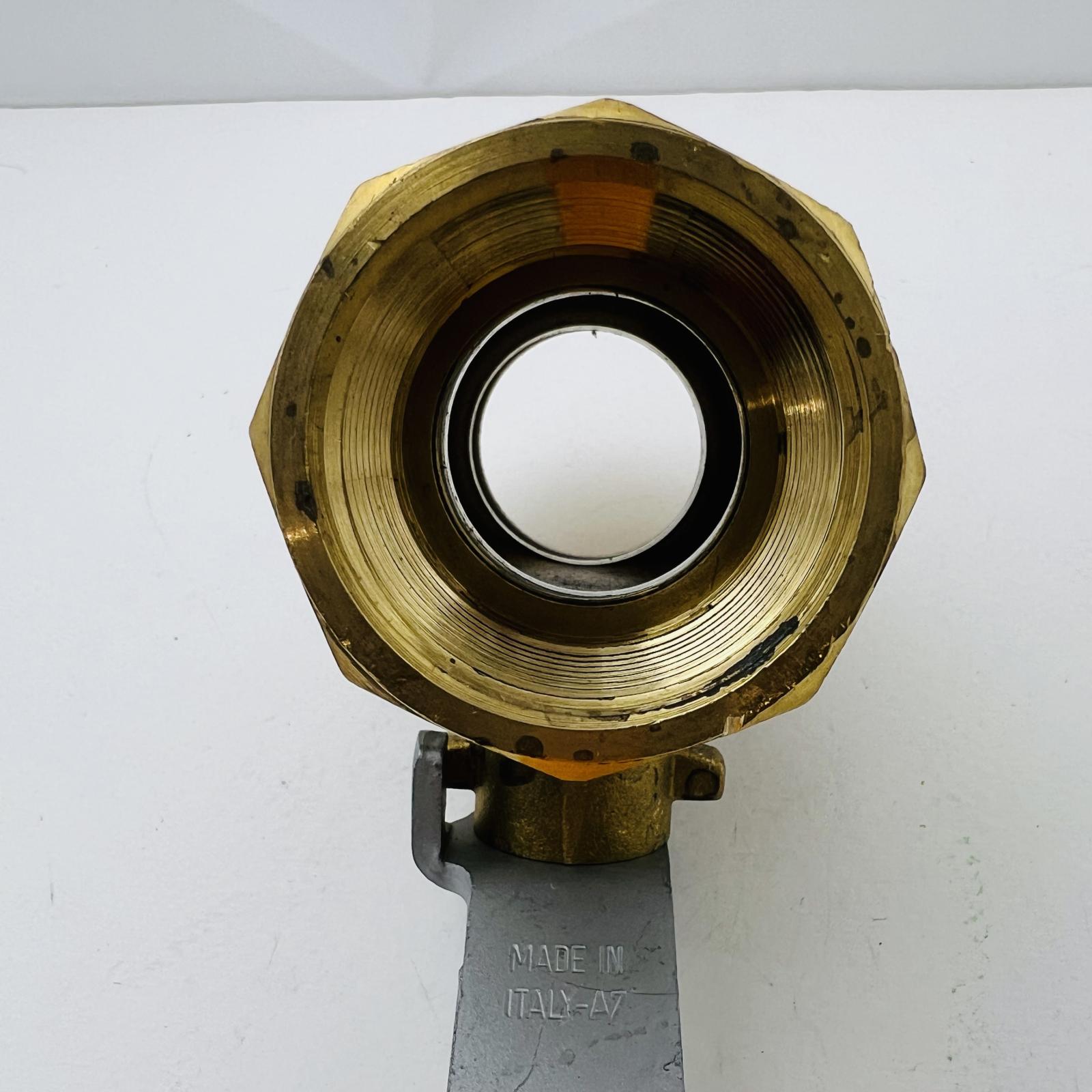 Parker Ball Valve – 600 CWP PN40, Full Port, Threaded Brass Body - Photo 4