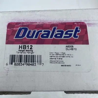Duralast Driveshaft Center Support HB12 at Car & Truck Parts & Accessories in new condition