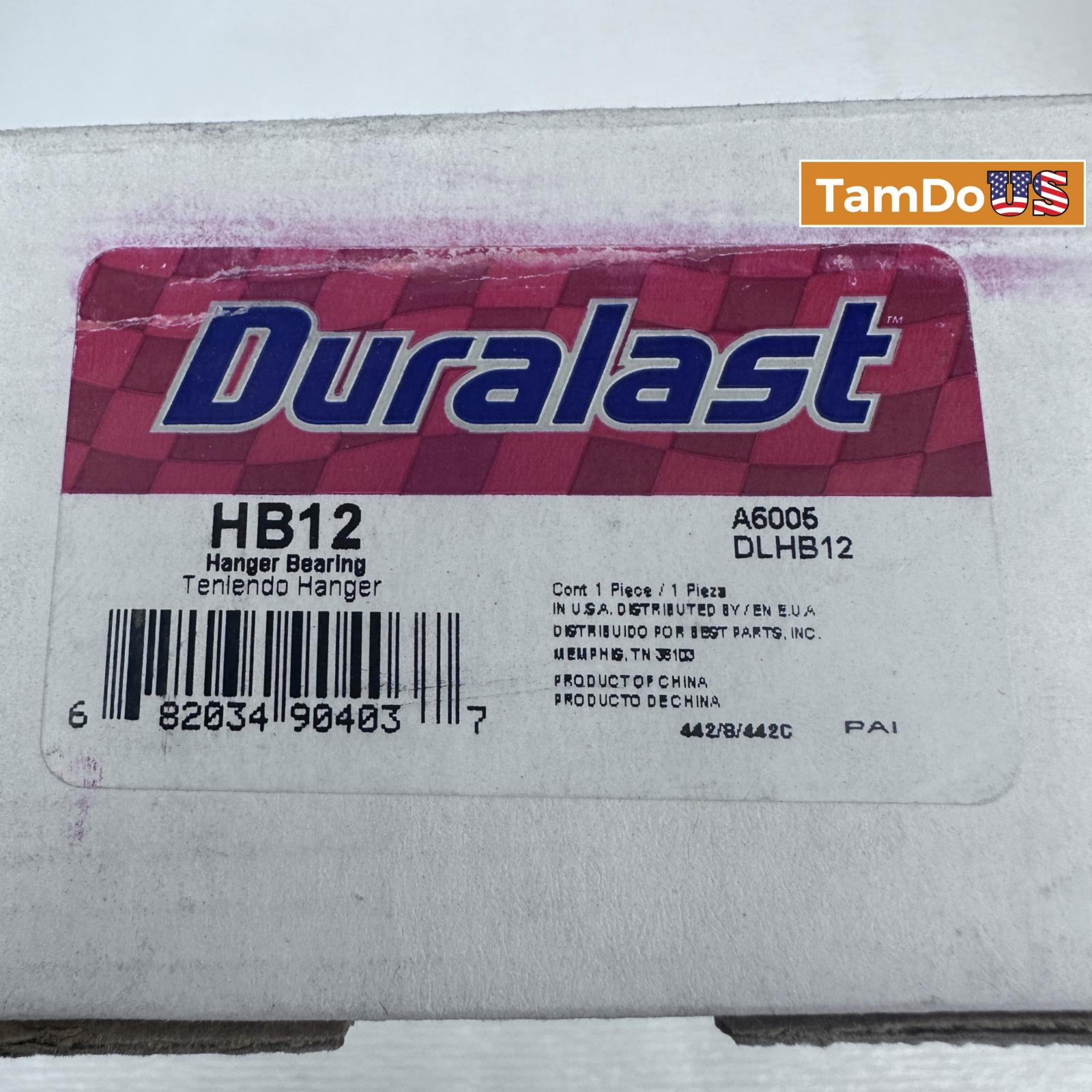 Duralast Driveshaft Center Support HB12 - Photo 3