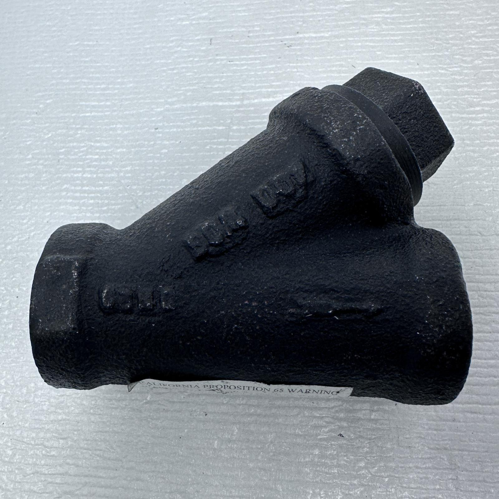 Watts 77S1 3/4" Threaded Cast Iron Wye Pattern Strainer - Photo 3