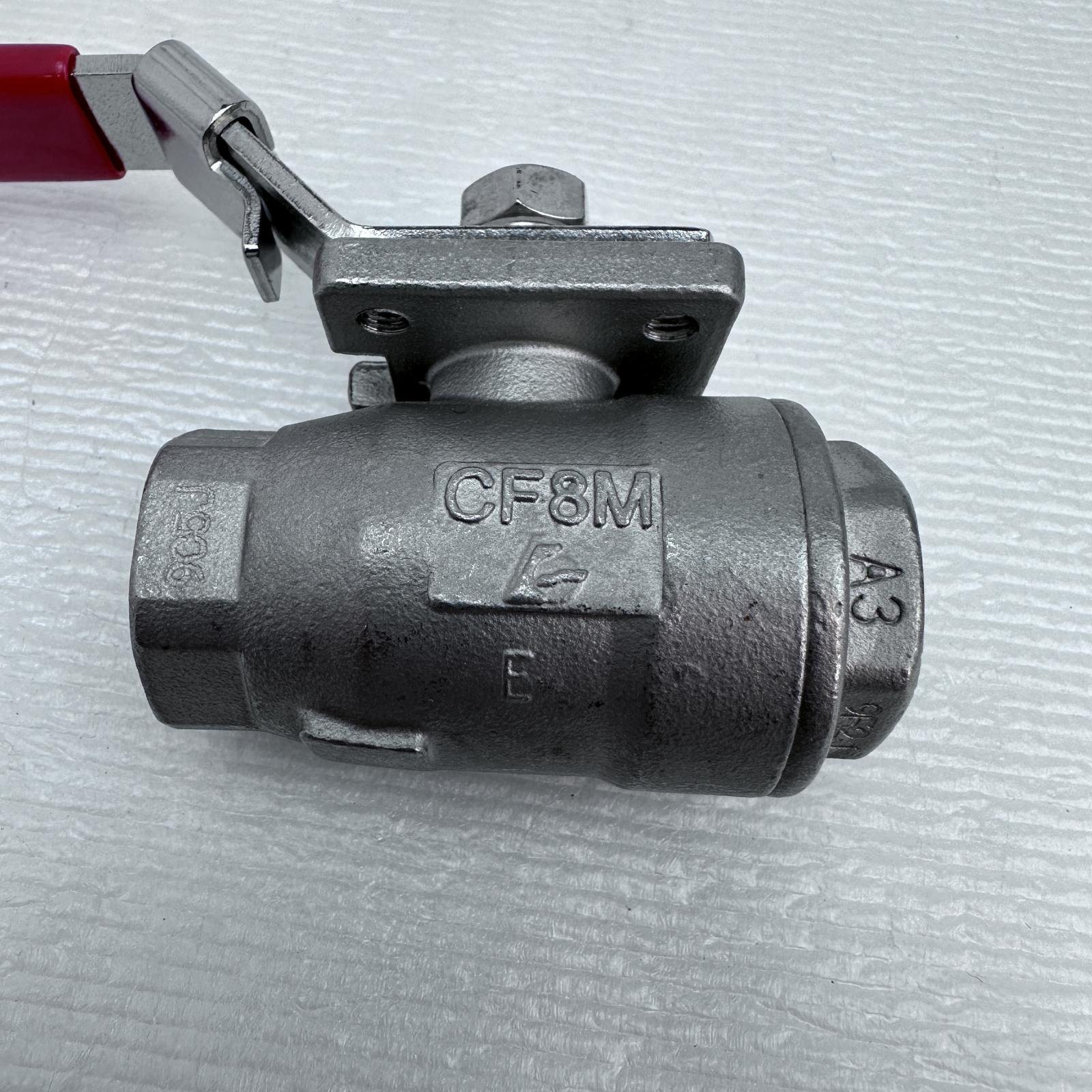 KF Contromatics Ball Valve, 1/2", LH M3, Type - 8000 - Photo 3