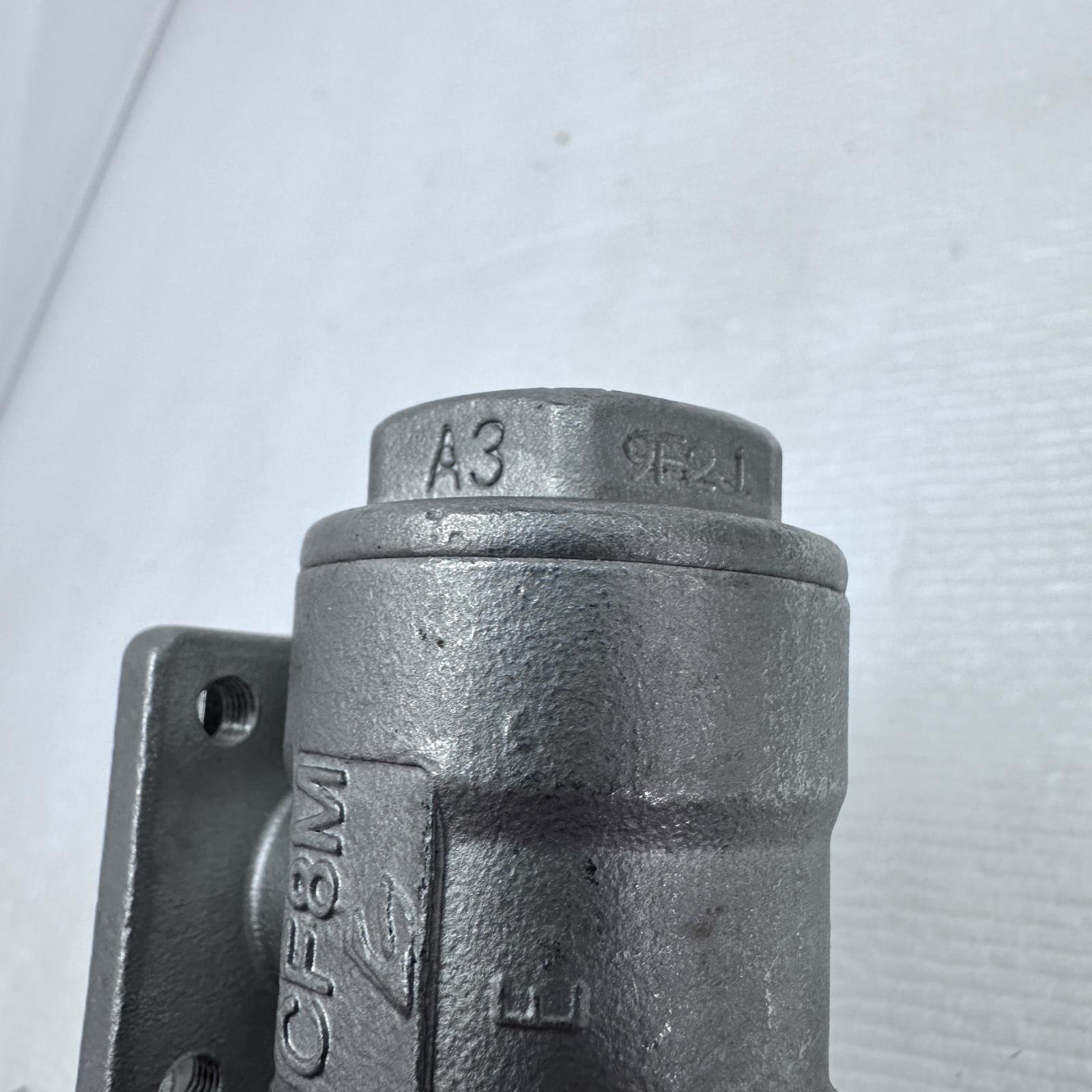 KF Contromatics Ball Valve, 1/2", LH M3, Type - 8000 - Photo 2