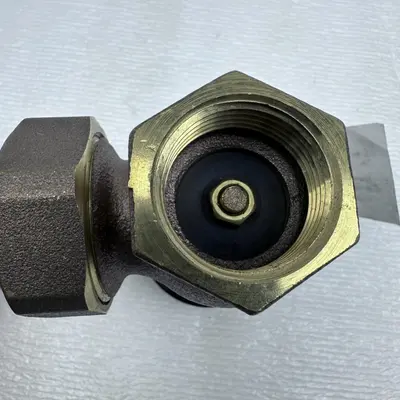 Bluefin RVST100 1" Brass Steam Radiator Angle Valve at Hydraulics, Pneumatics & Plumbing in new condition