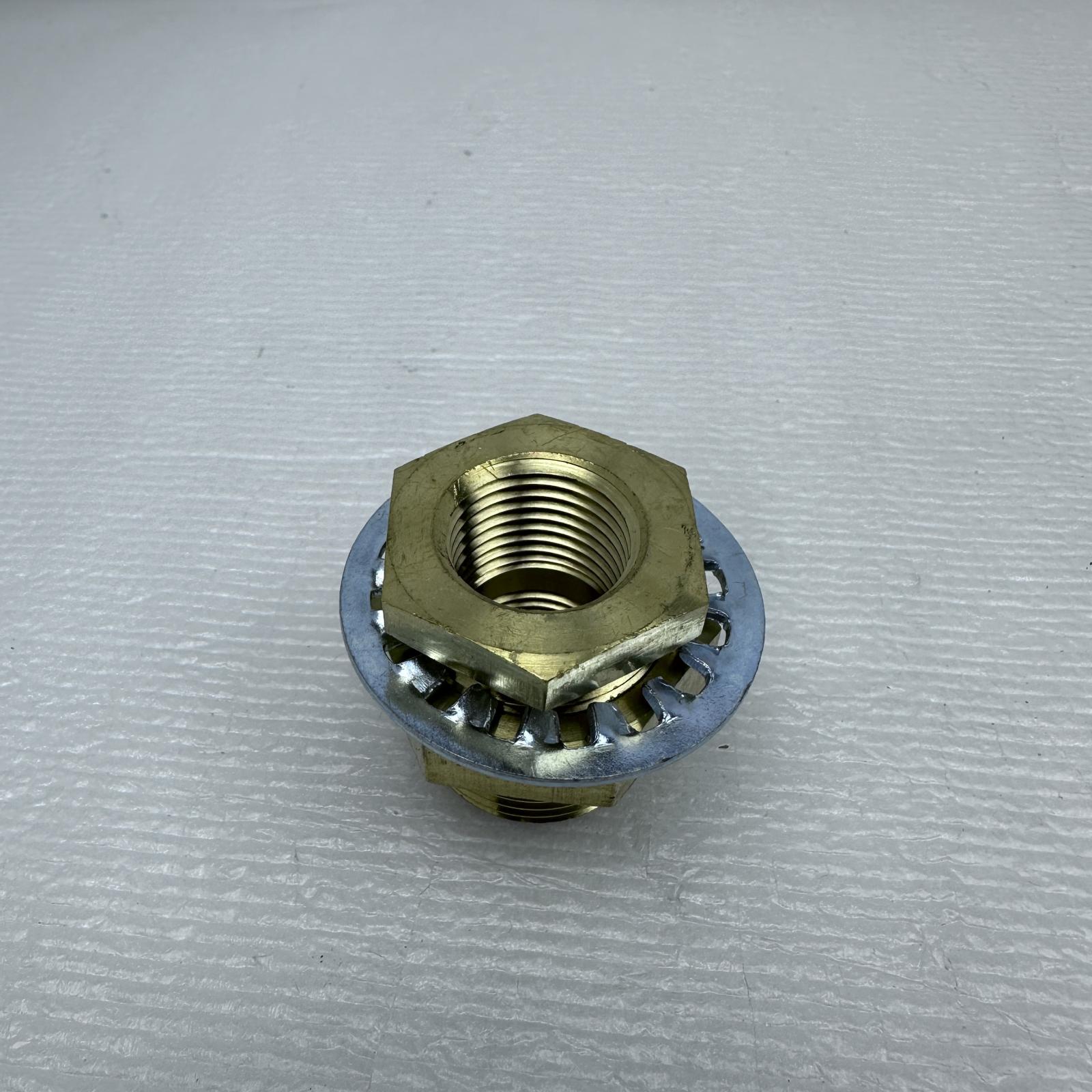 Lot of 2 3/8" Brass Bulkhead - Photo 2