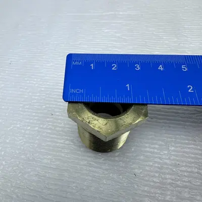 Lot of 2 3/8" Brass Bulkhead at Fasteners & Hardware in new condition