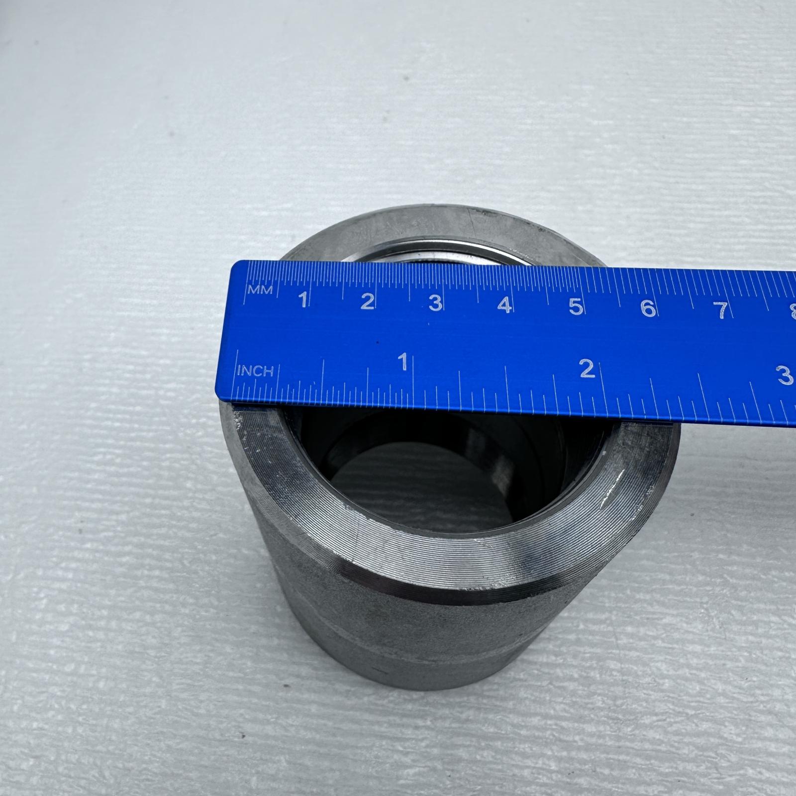 Straight Stainless Steel Union Fitting - Photo 2