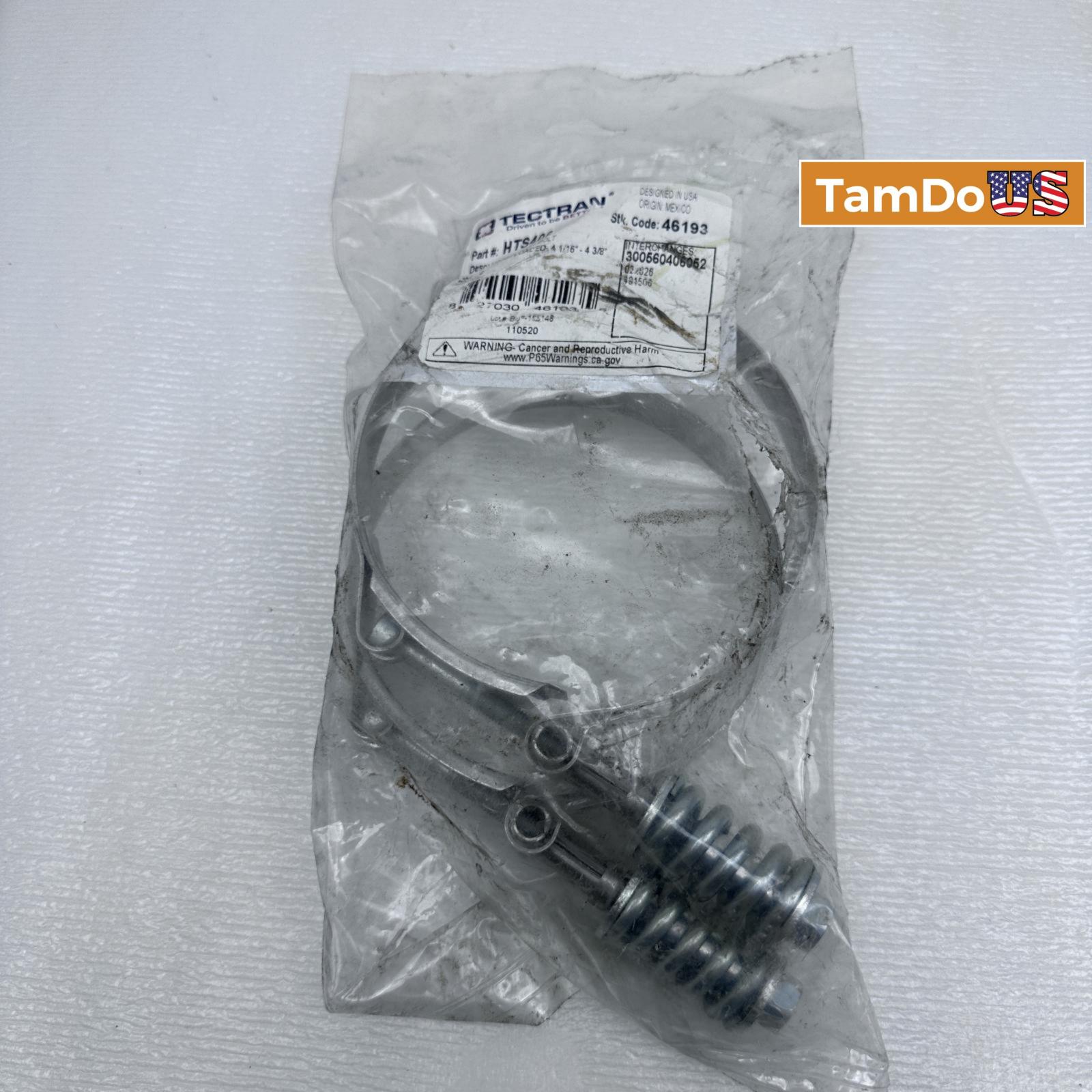 Tectran HTS406 Hose Clamp 4 1/16 In. To 4 3/8 In., Stainless Steel, T Bolt - Photo 4