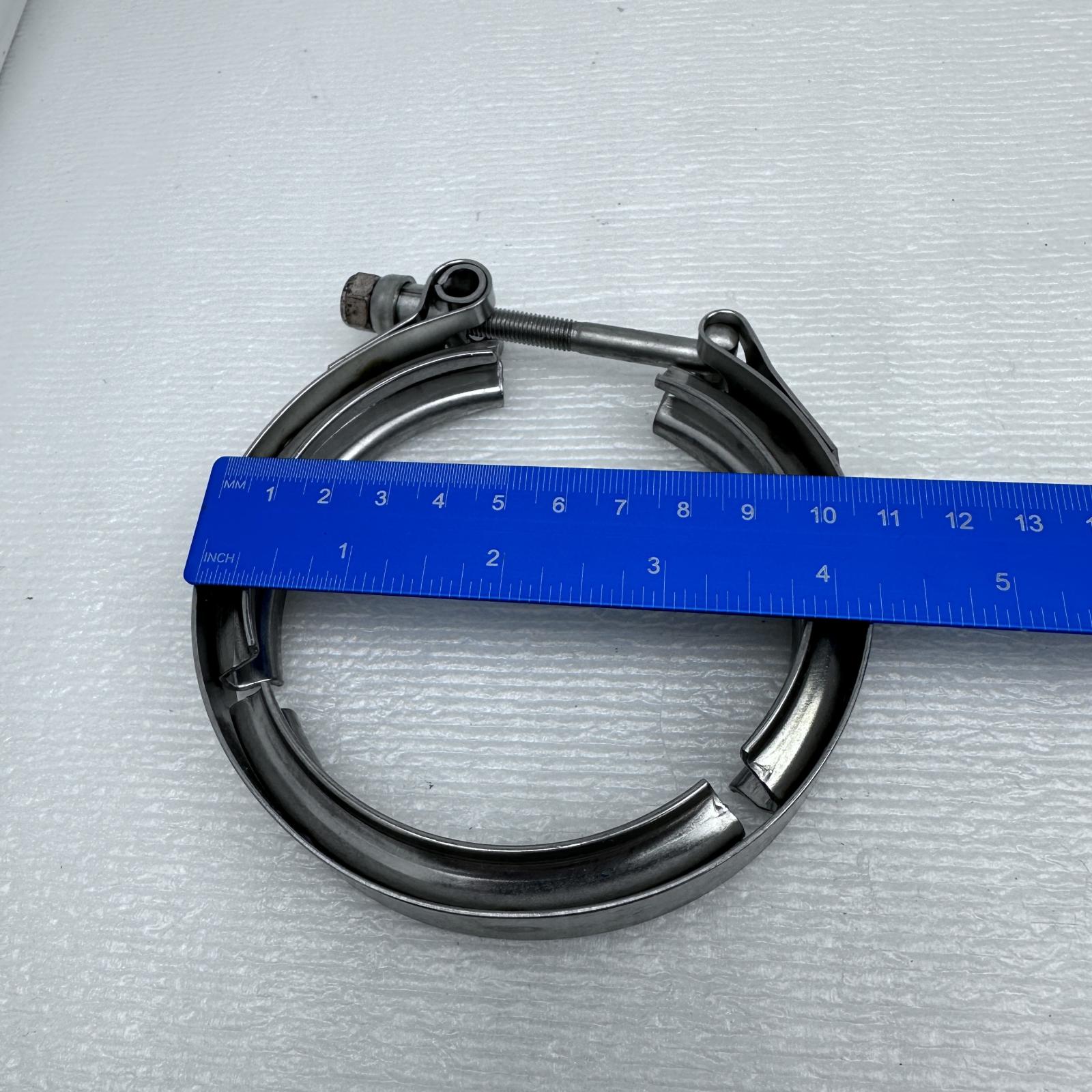 Clampco V-Band Clamp Stainless Steel High Quality T-Bolt - Photo 2