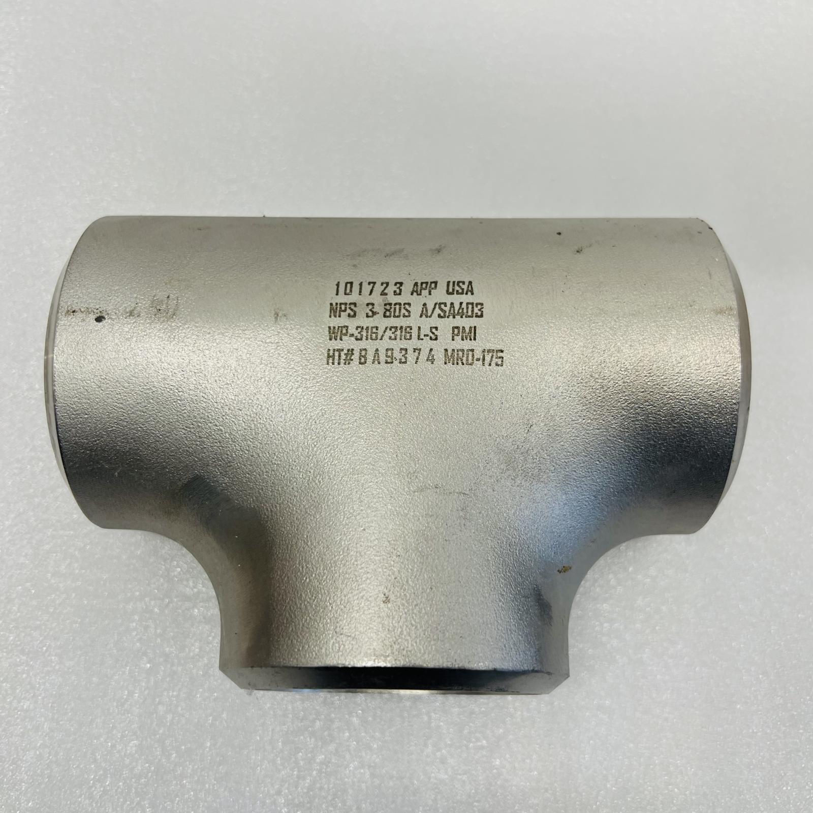 Stainless Steel Pipe Tee Seamless - Photo 7