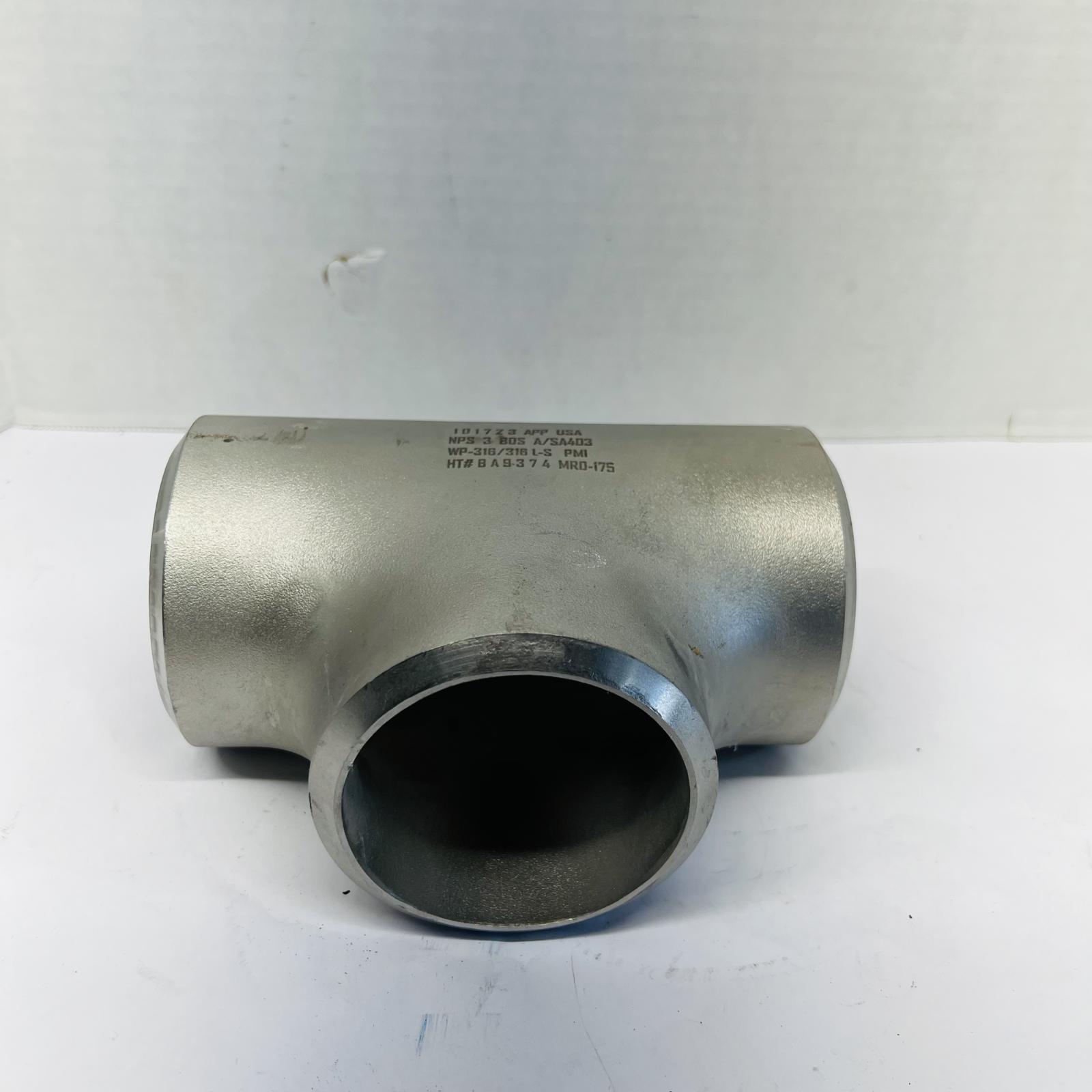 Stainless Steel Pipe Tee Seamless - Photo 2