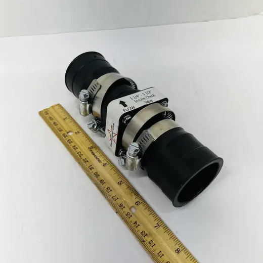 Lot of 2 PlumbStar USA 1 1/4" - 1 1/2" In-Line Check Valve at TamDoUS Taylorsville