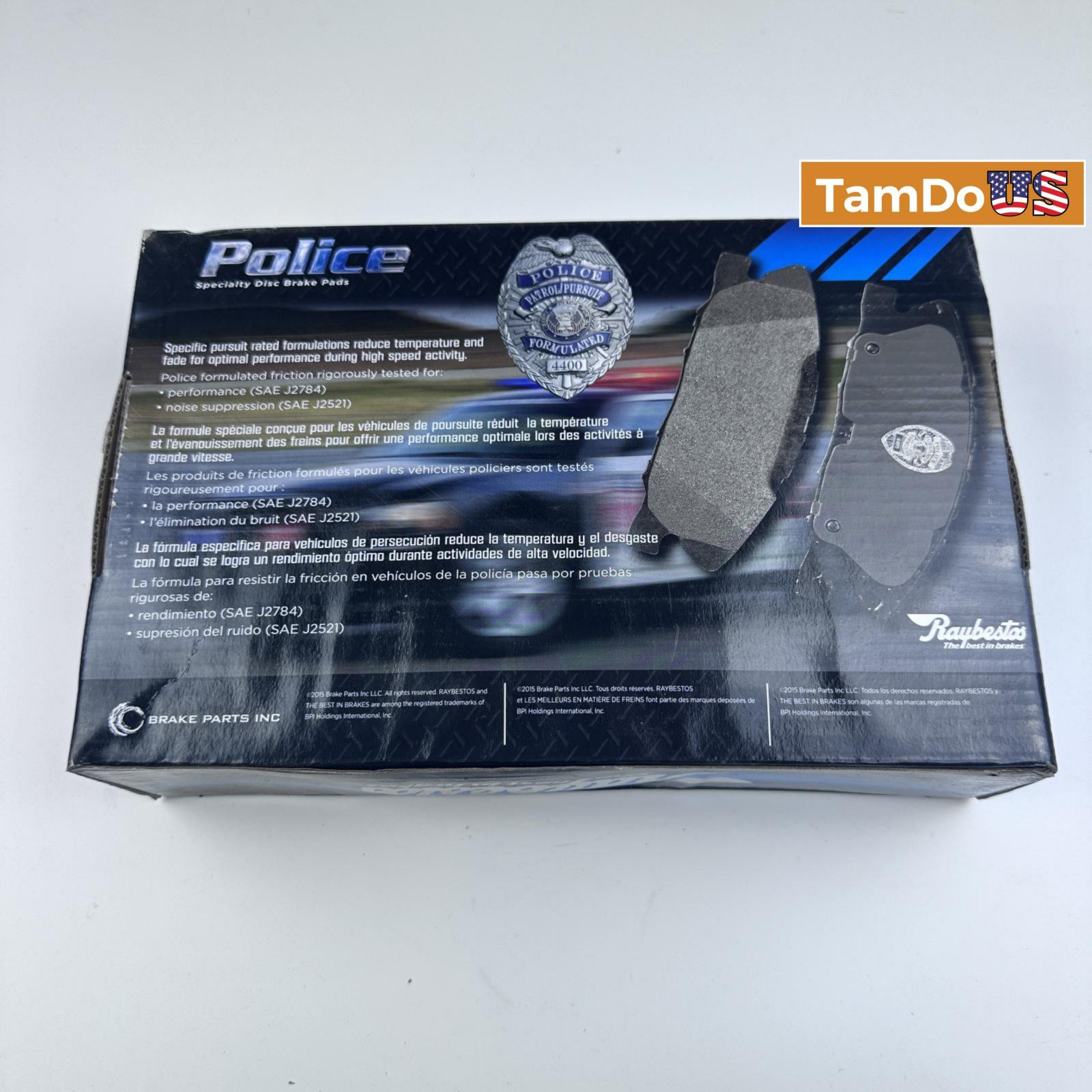 Raybestos SP1367PPH Police Disc Brake Pad Set - Photo 7