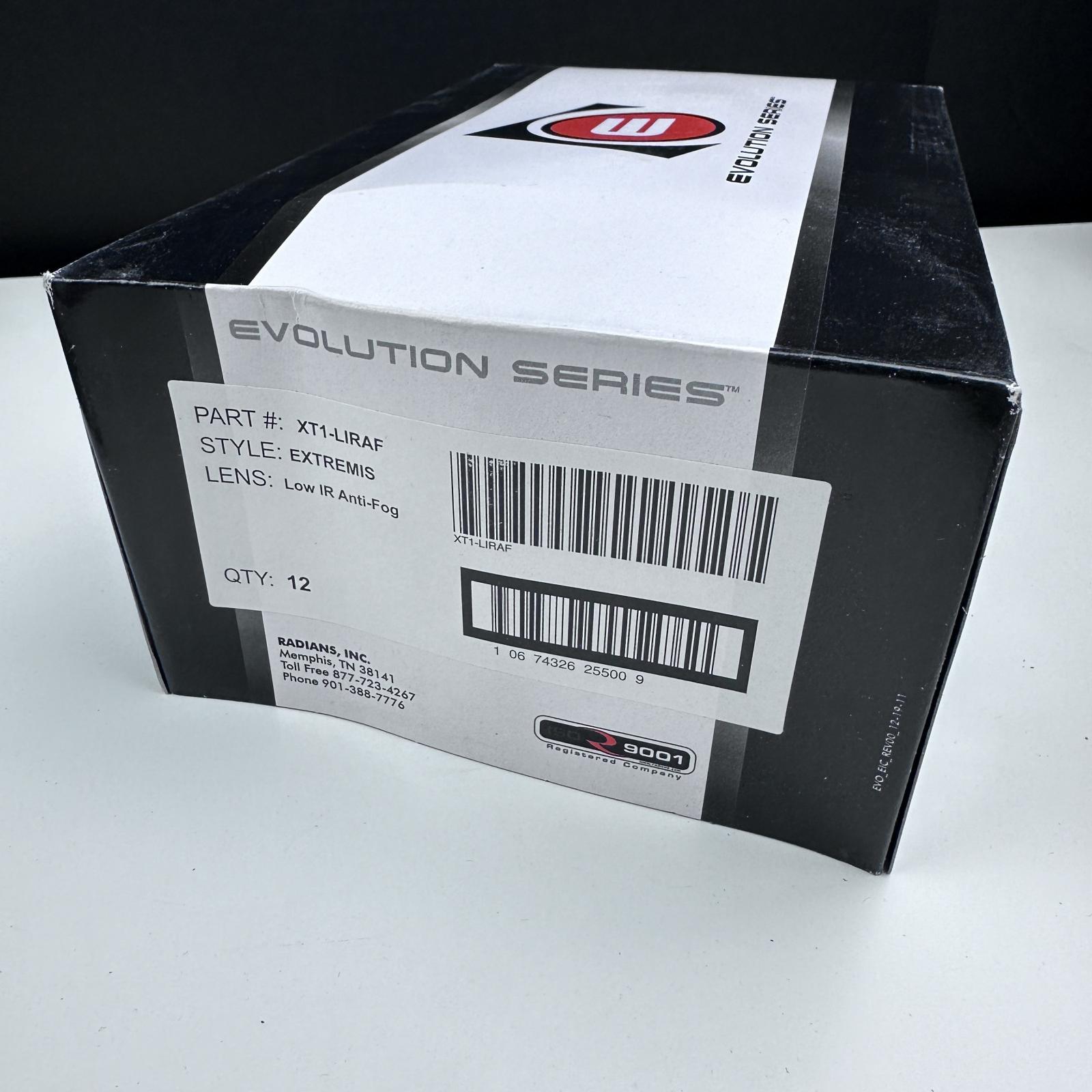 Box of 12 Radians Extremis Evolution Series Safety Glasses - Photo 4