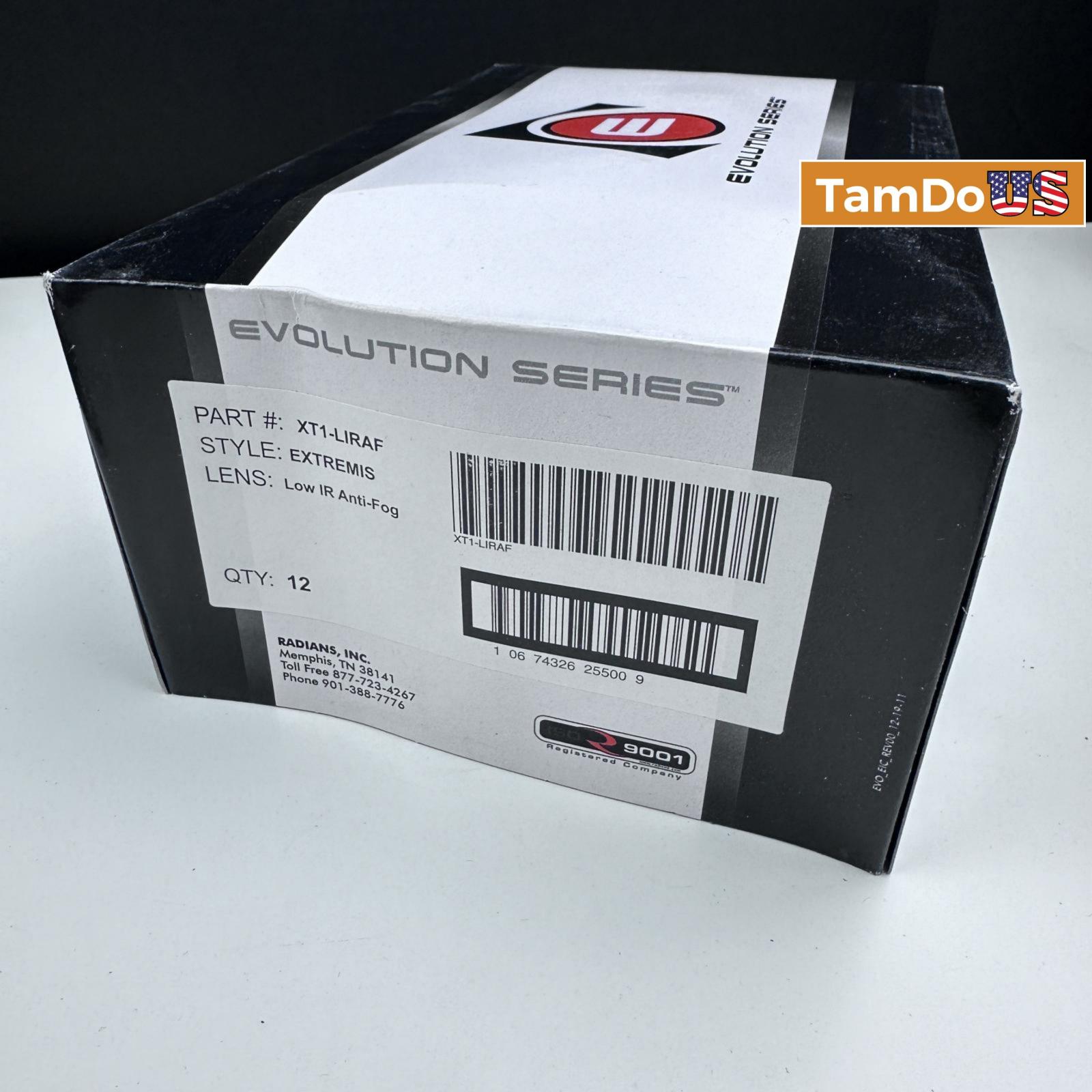 Box of 12 Radians Extremis Evolution Series Safety Glasses - Photo 5