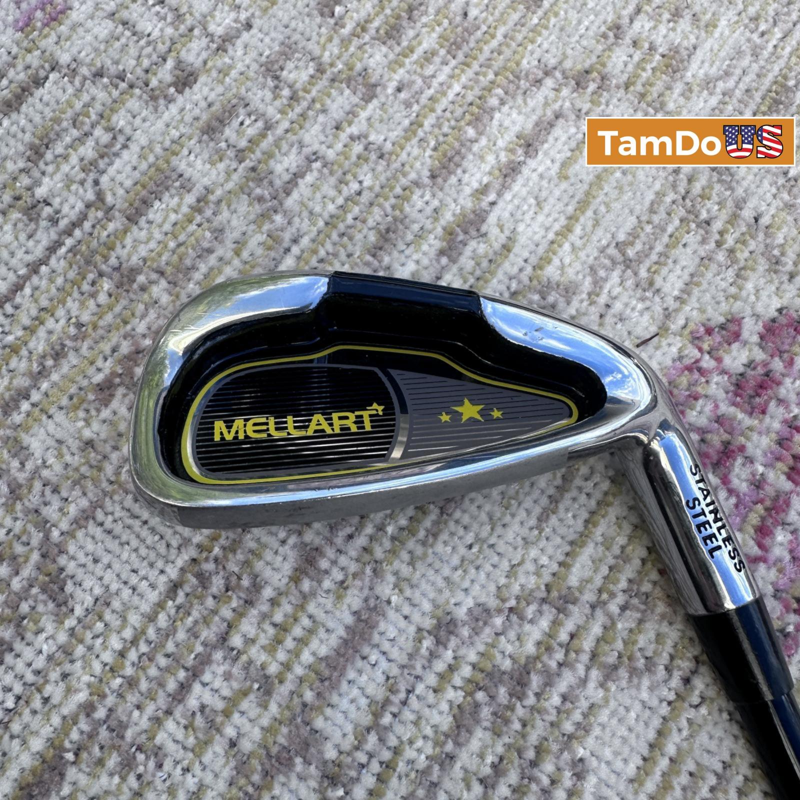 Mellart 7 Iron Golf Club | Graphite Shaft | Stainless Steel | Right Hand - Photo 7