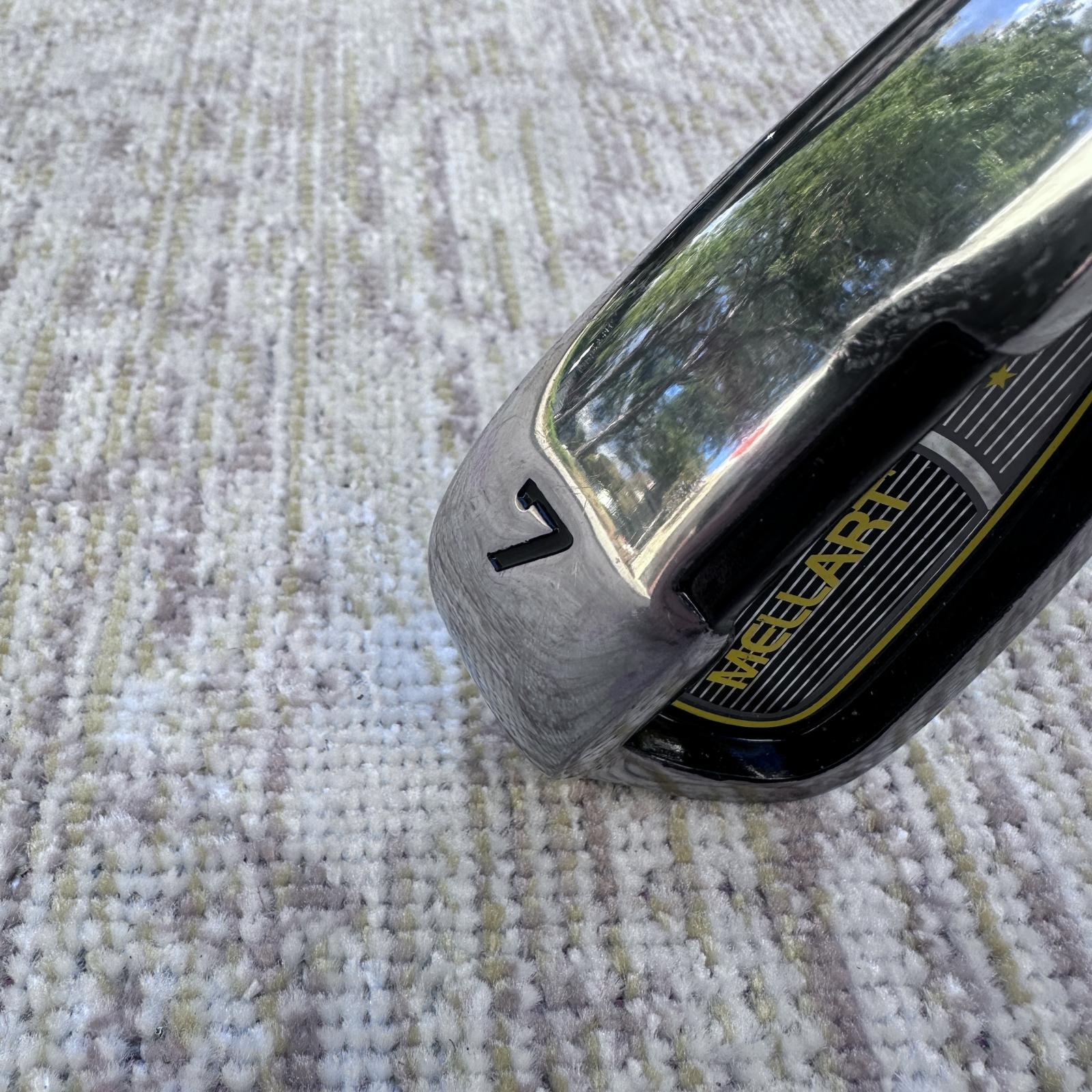 Mellart 7 Iron Golf Club | Graphite Shaft | Stainless Steel | Right Hand - Photo 2