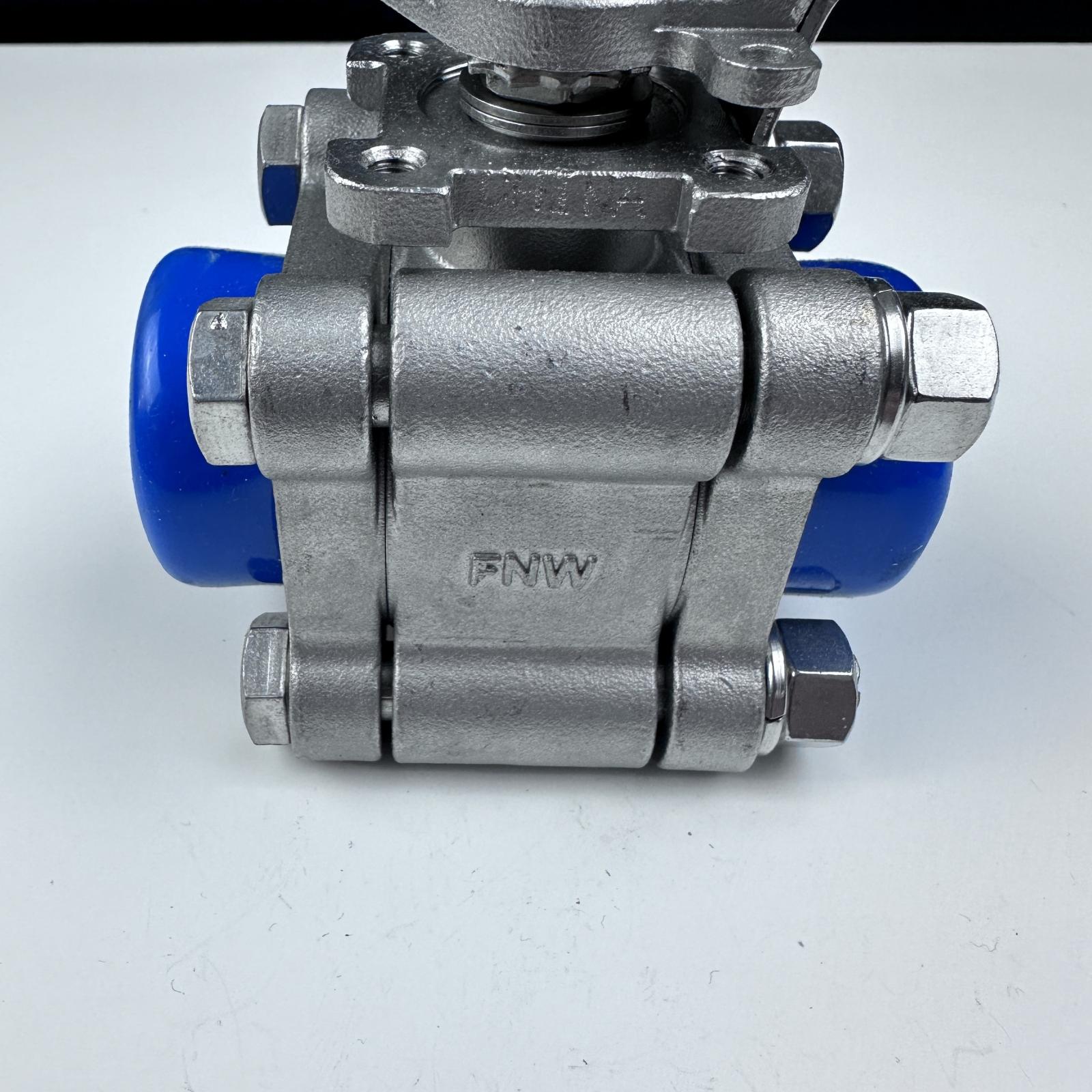 FNW Socket Weld Full Port Ball Valve CF8M 150 WSP 3/4" FIG-320A - Photo 4