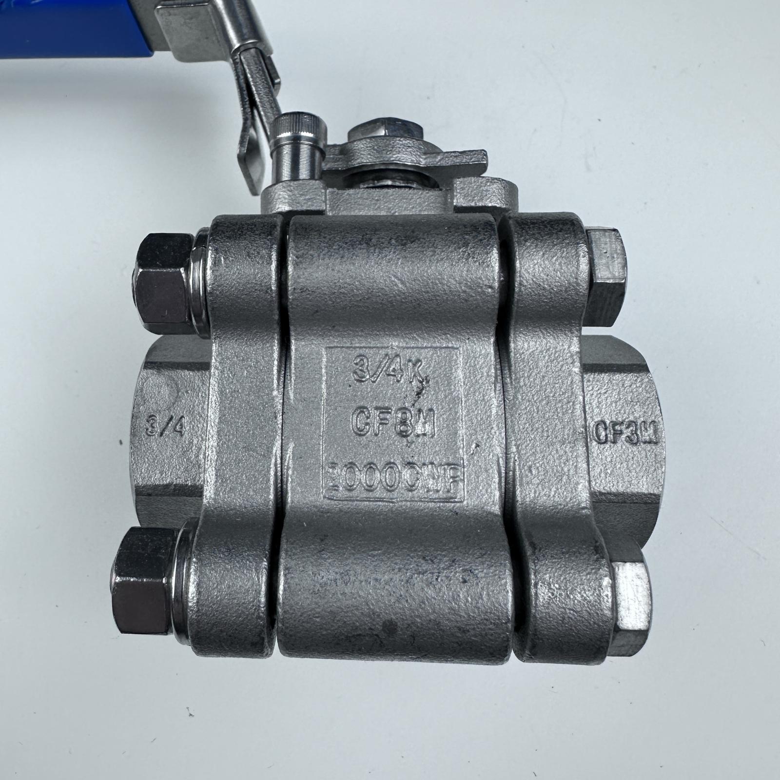 FNW Socket Weld Full Port Ball Valve CF8M 150 WSP 3/4" FIG-320A - Photo 5