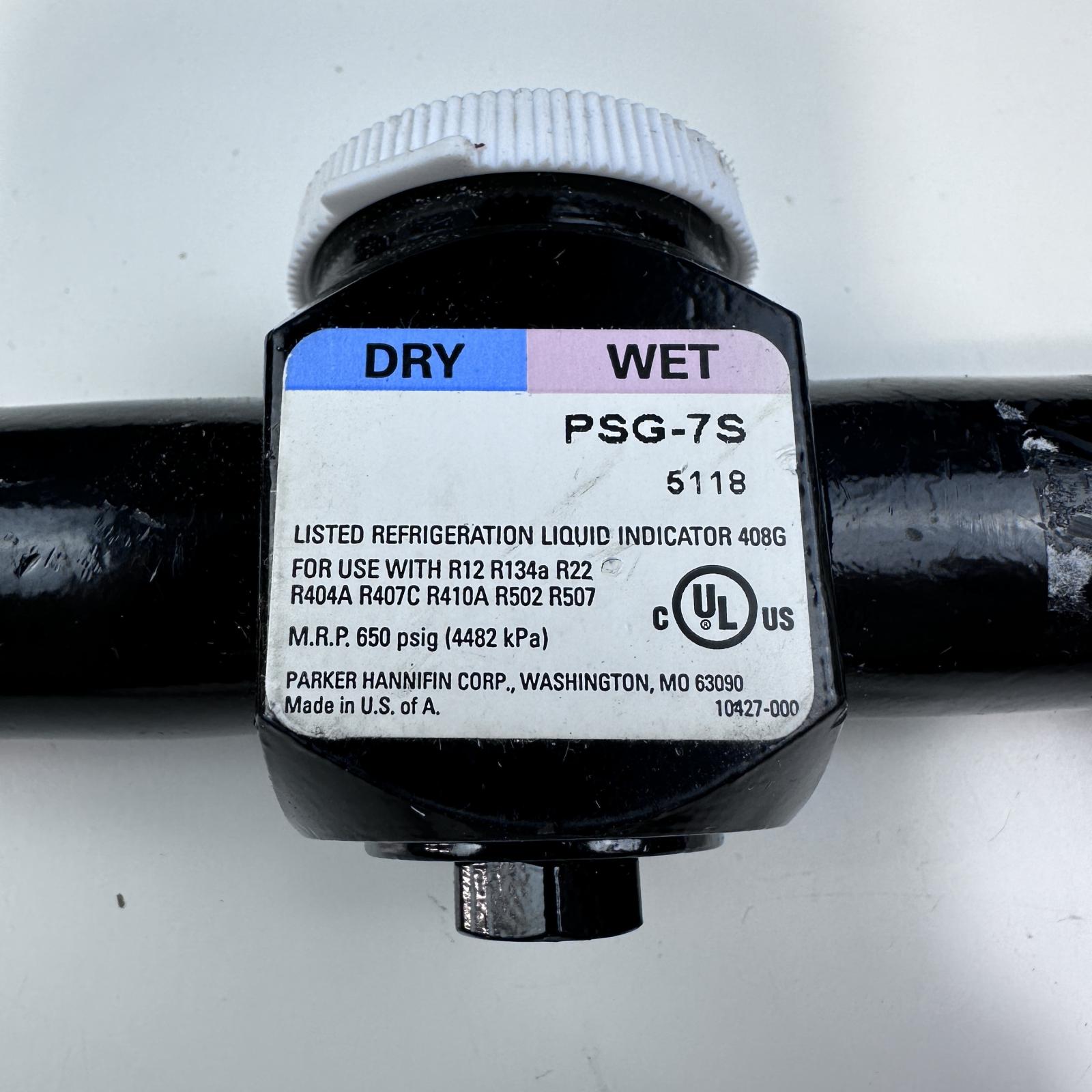 Parker PSG-7S Refrigeration Liquid Indicator 650 PSIG - Photo 4
