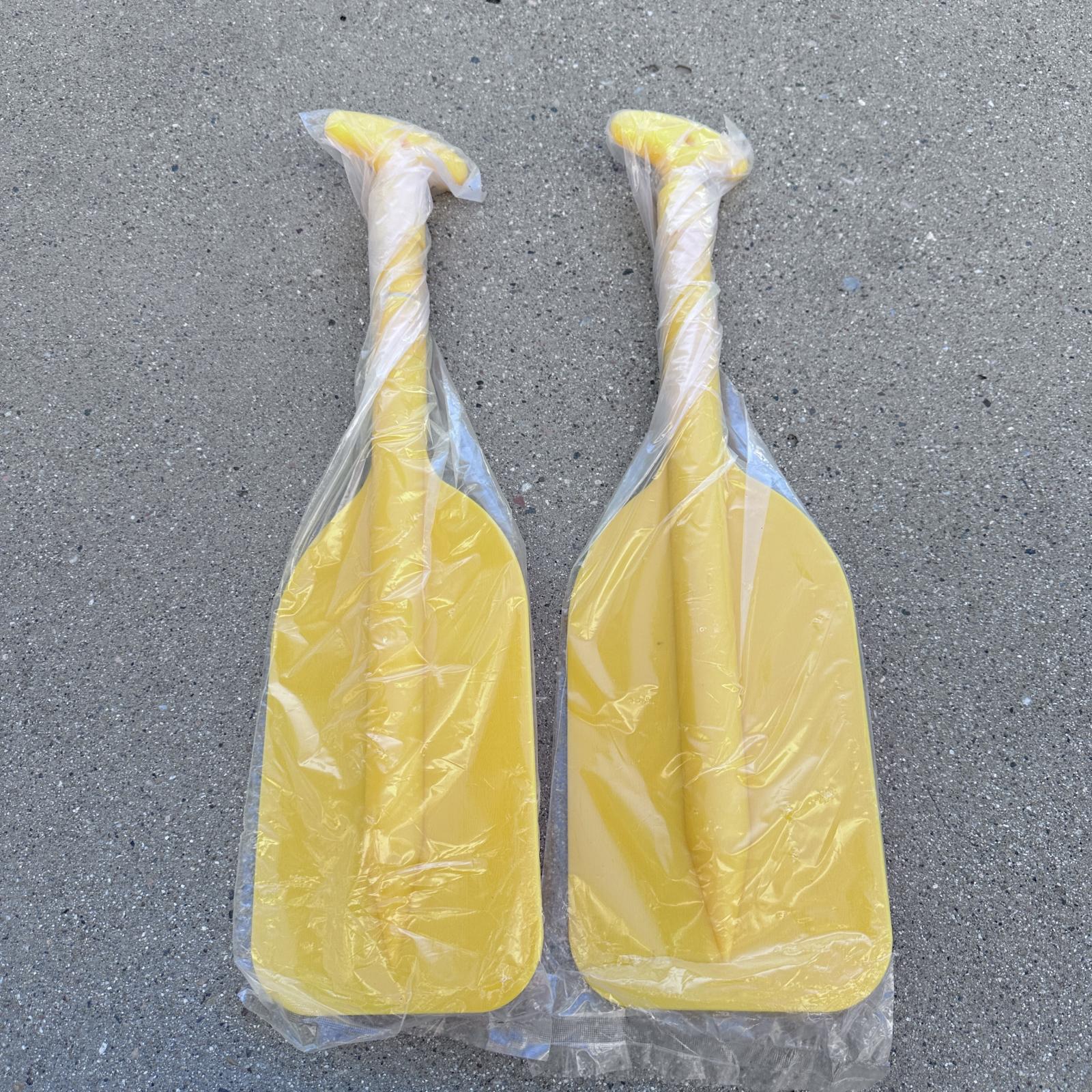 Clispeed 2pcs Telescopic Paddles Floating Surfing Paddles Canoe Kayak - Photo 4