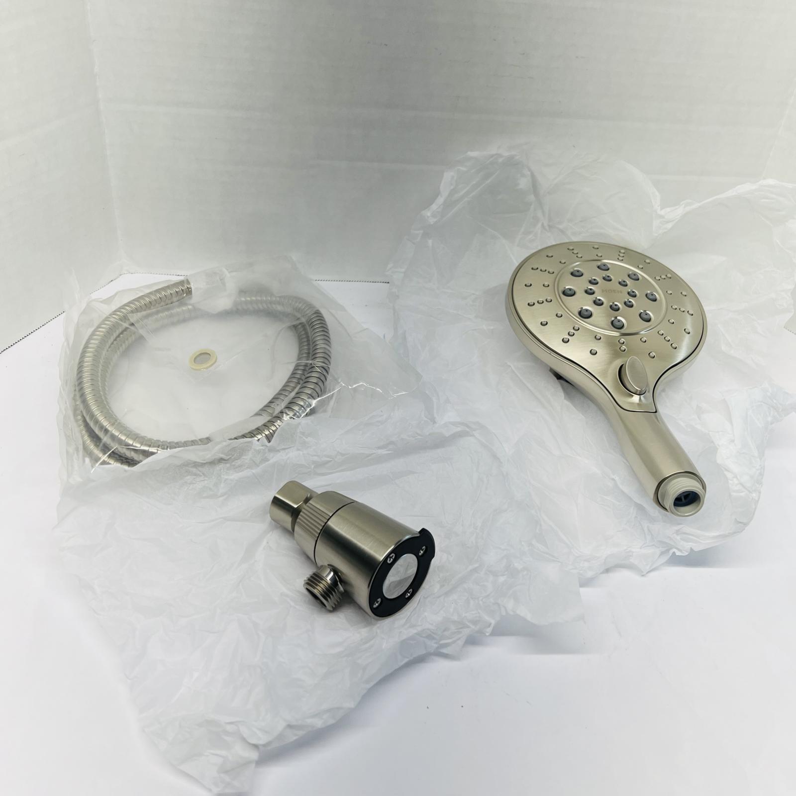 Moen Engage Brushed Nickel Magnetix Six Function Hand Held Showerhead 3662EPBN - Photo 4