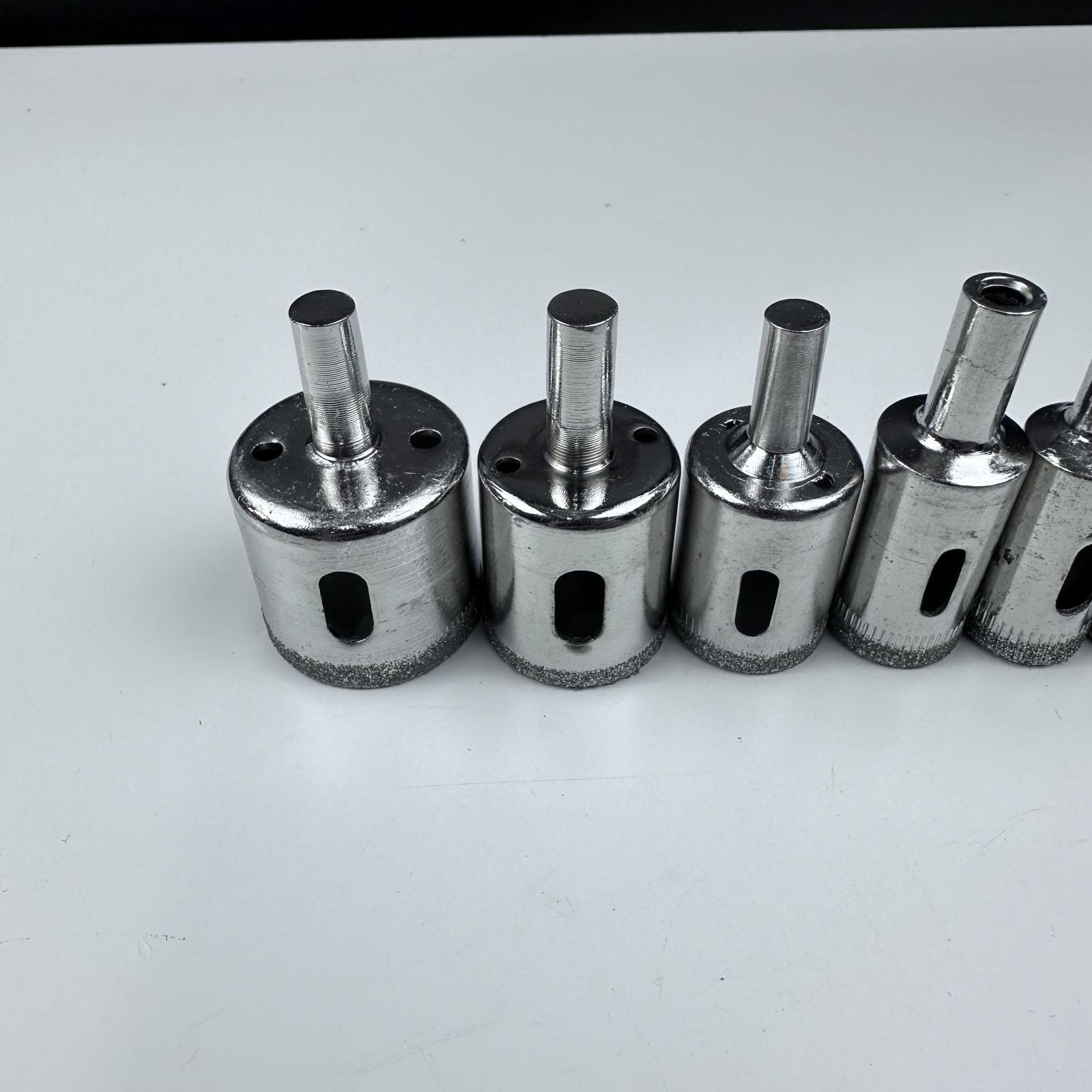 Diamond Tile Hole Saw Drill Bits Set, Ceramic Glass Porcelain Cutter Tool - Photo 4