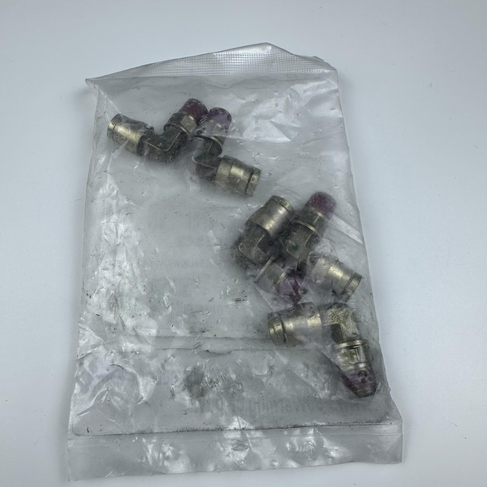 BFPULES42 Brass Push-to-Connect DOT Swivel Male Elbow Fitting, 1/4" x 1/8" - Photo 2