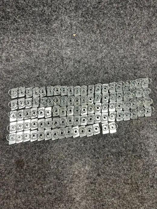 Lot Of 95 Eaton N7221 ZN Channel Nut at TamDoUS Taylorsville