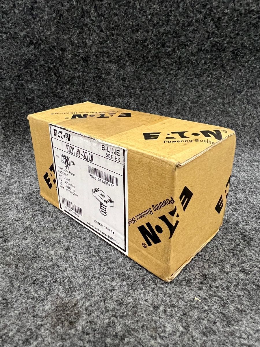 Lot Of 95 Eaton N7221 ZN Channel Nut - Photo 2
