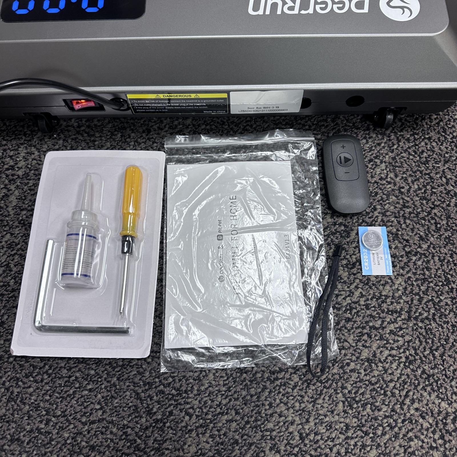 DeerRun Walking Pad Treadmill Under Desk, 2 in 1 - Photo 3