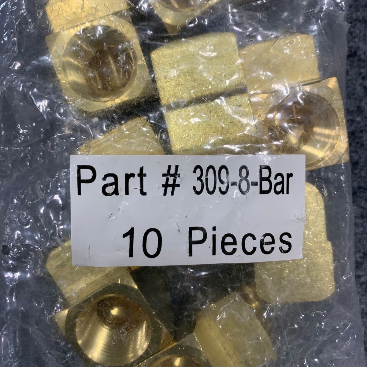 Lot Of 10 Elbow Brass 309-8-bar - Photo 5