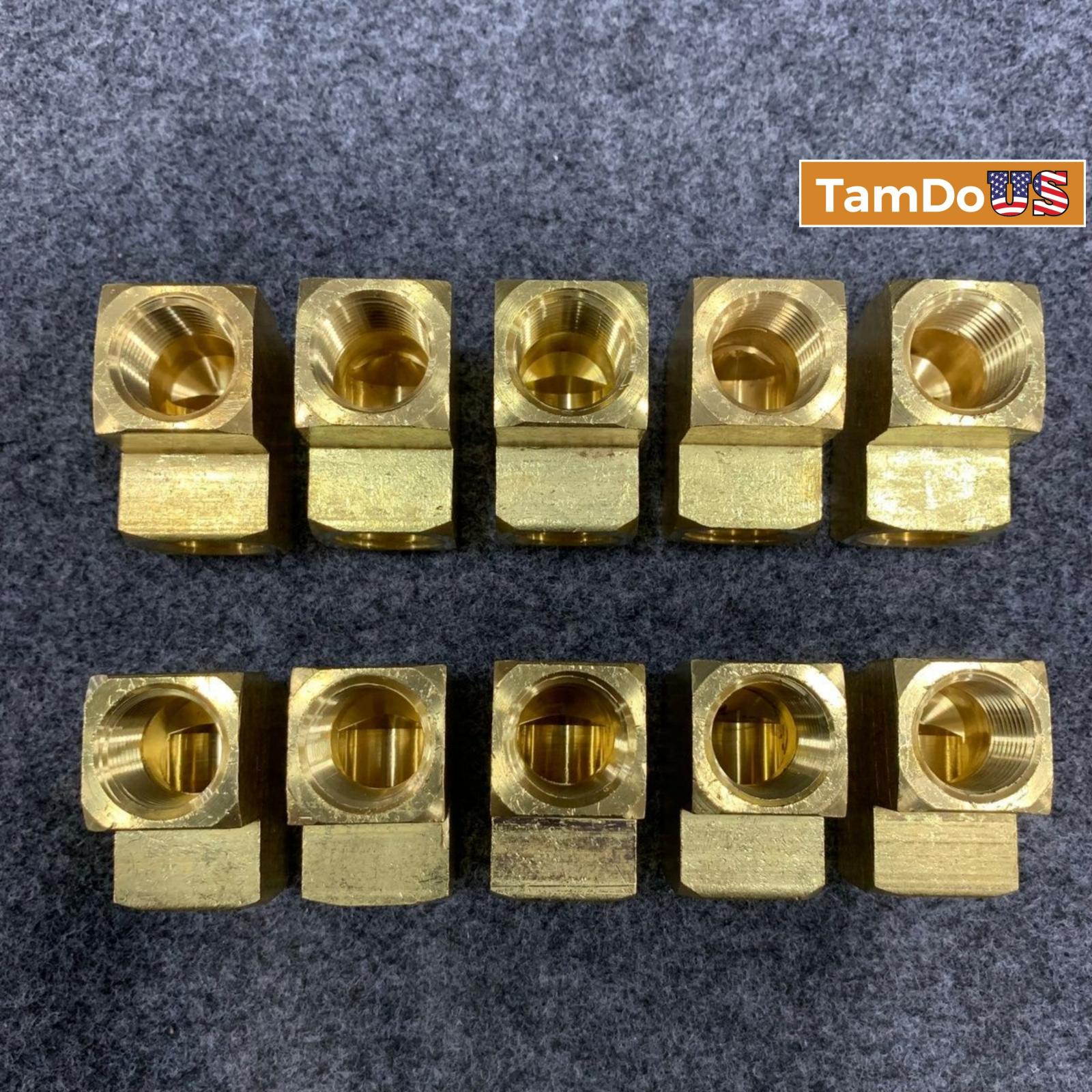 Lot Of 10 Elbow Brass 309-8-bar - Photo 9