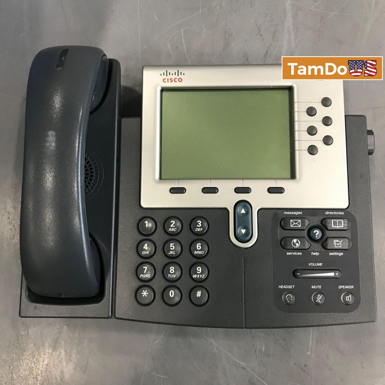 Lot Of 7 Cisco CP-7962G VoIP IP Business Phone - Photo 9