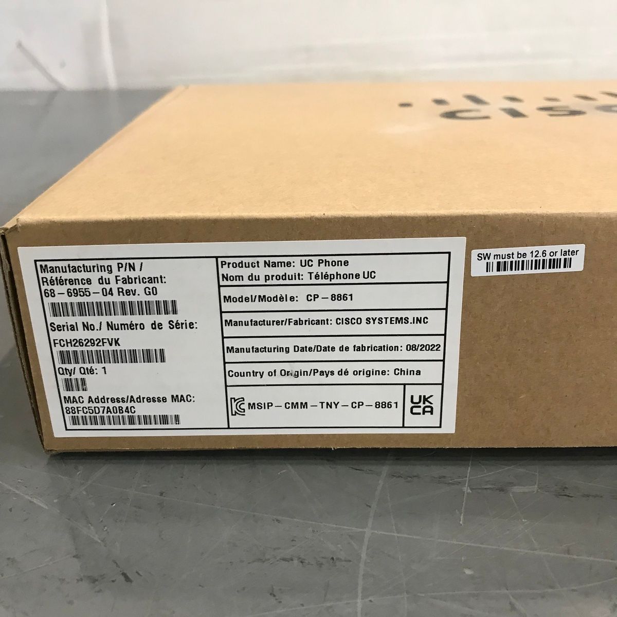 Lot Of 7 Cisco CP-7962G VoIP IP Business Phone - Photo 8