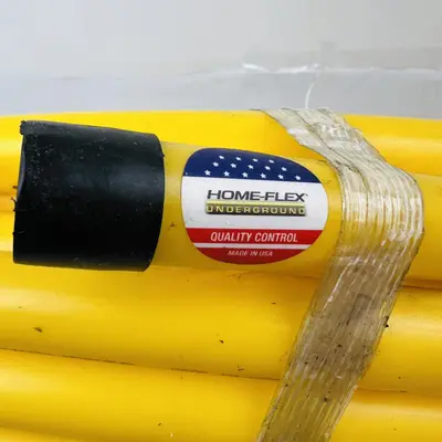 Home-flex 1/2 in. IPS x 100 ft. Underground Yellow Polyethylene Gas Pipe at Home Improvement in new_open_box condition