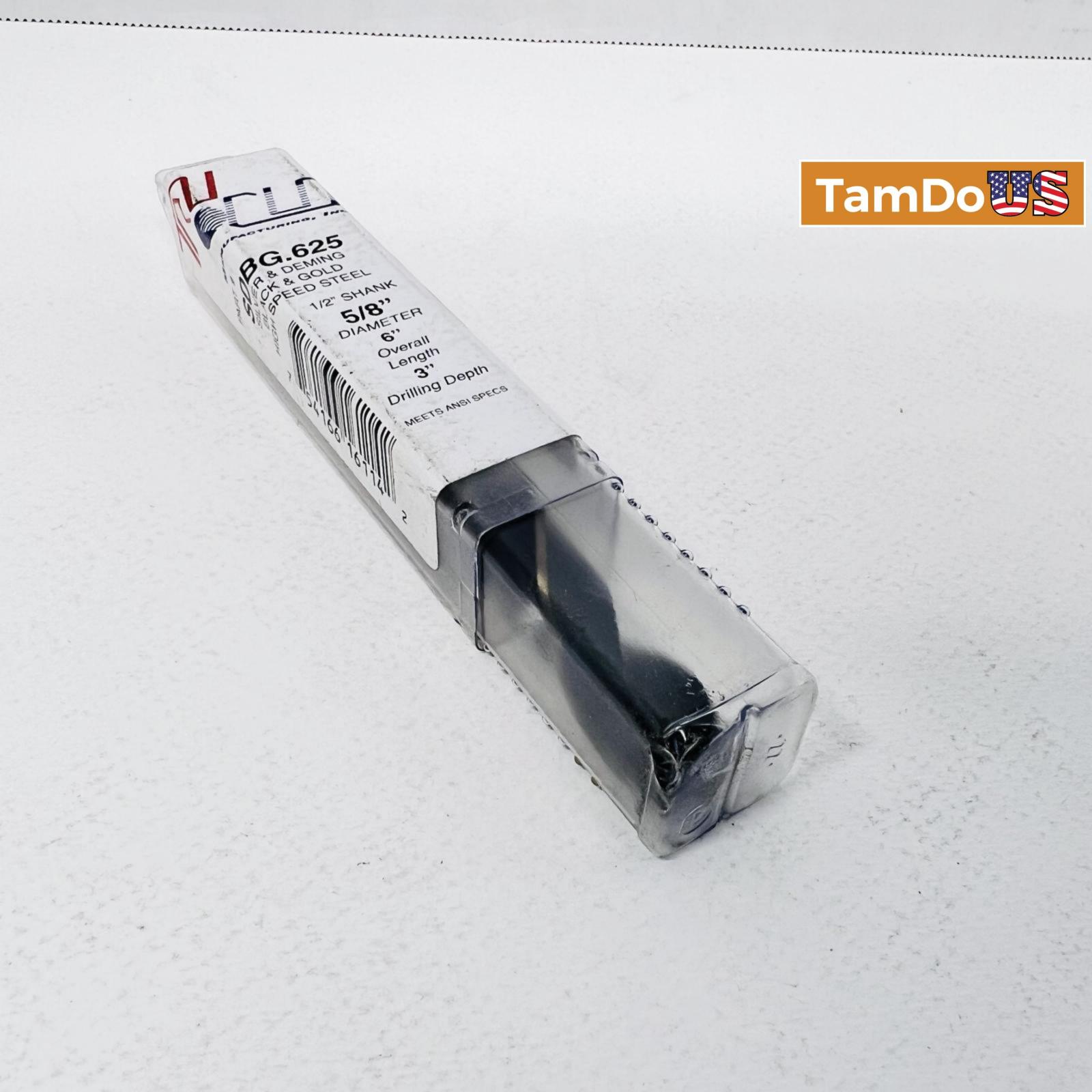 Trucut SDBG.625 HSS Drill Bit, 5/8" Diameter, 1/2" Shank - Photo 6