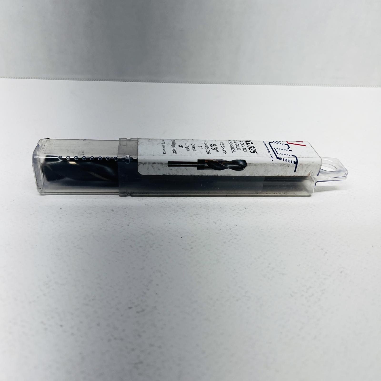 Trucut SDBG.625 HSS Drill Bit, 5/8" Diameter, 1/2" Shank - Photo 2